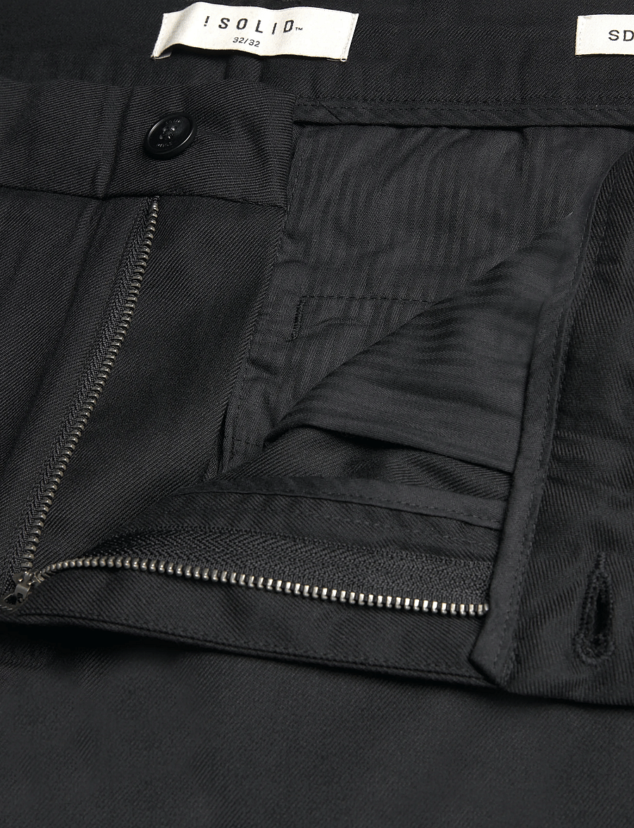 Solid - SDWINTERS - freizeithosen - true black - 2