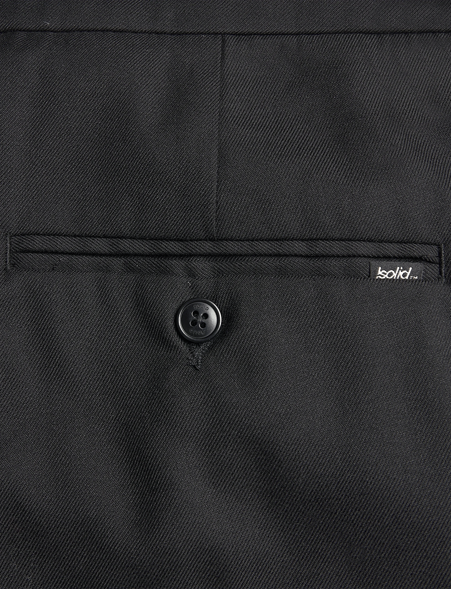 Solid - SDWINTERS - freizeithosen - true black - 4
