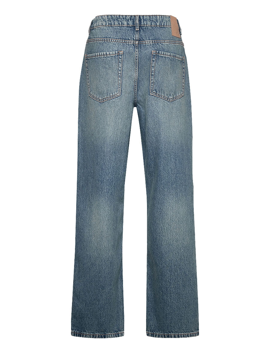 Solid - SDTOMMY VANKO - weite jeans - middle vintage blue denim - 1