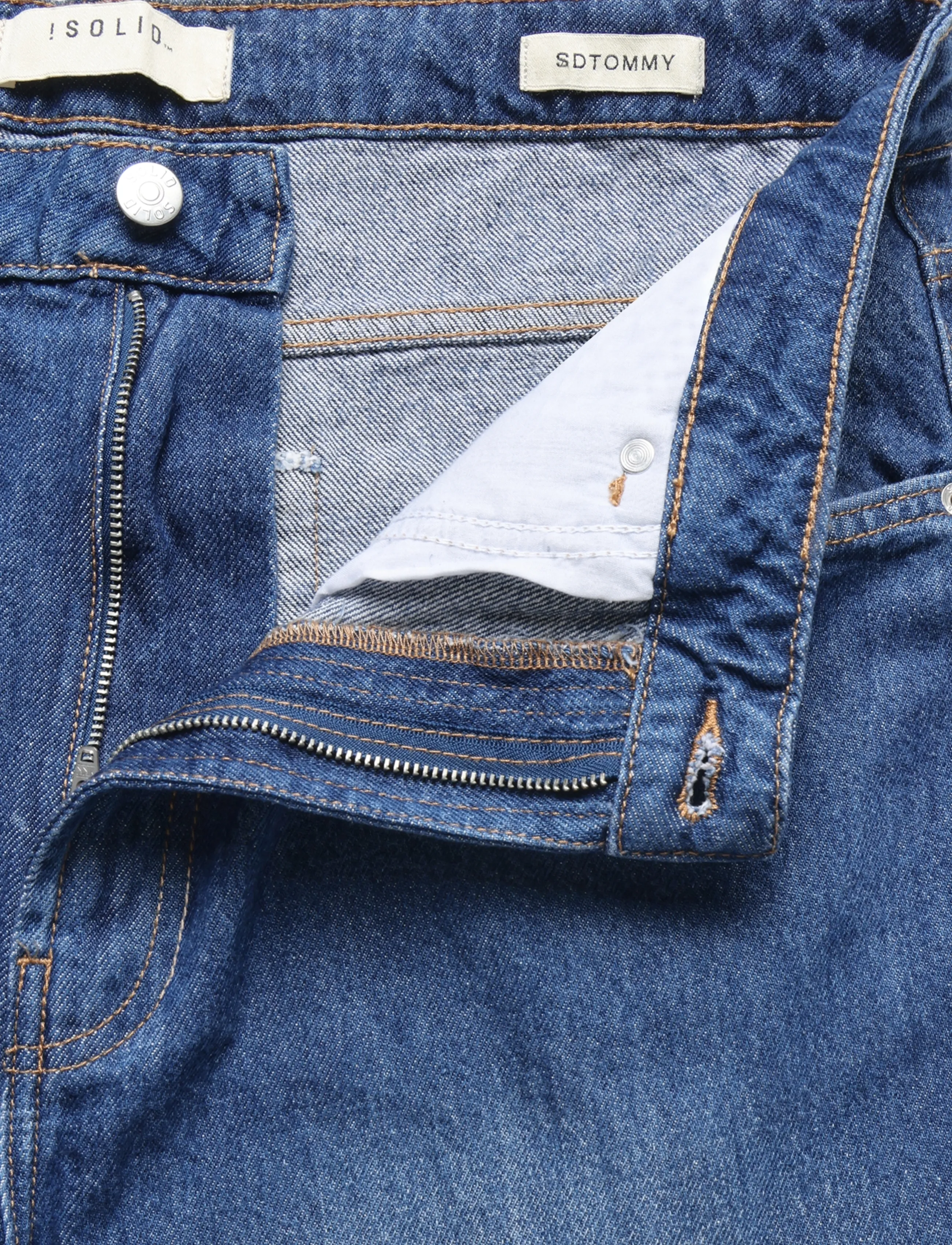 Solid - SDTOMMY VANKO - loose jeans - dark blue denim - 3