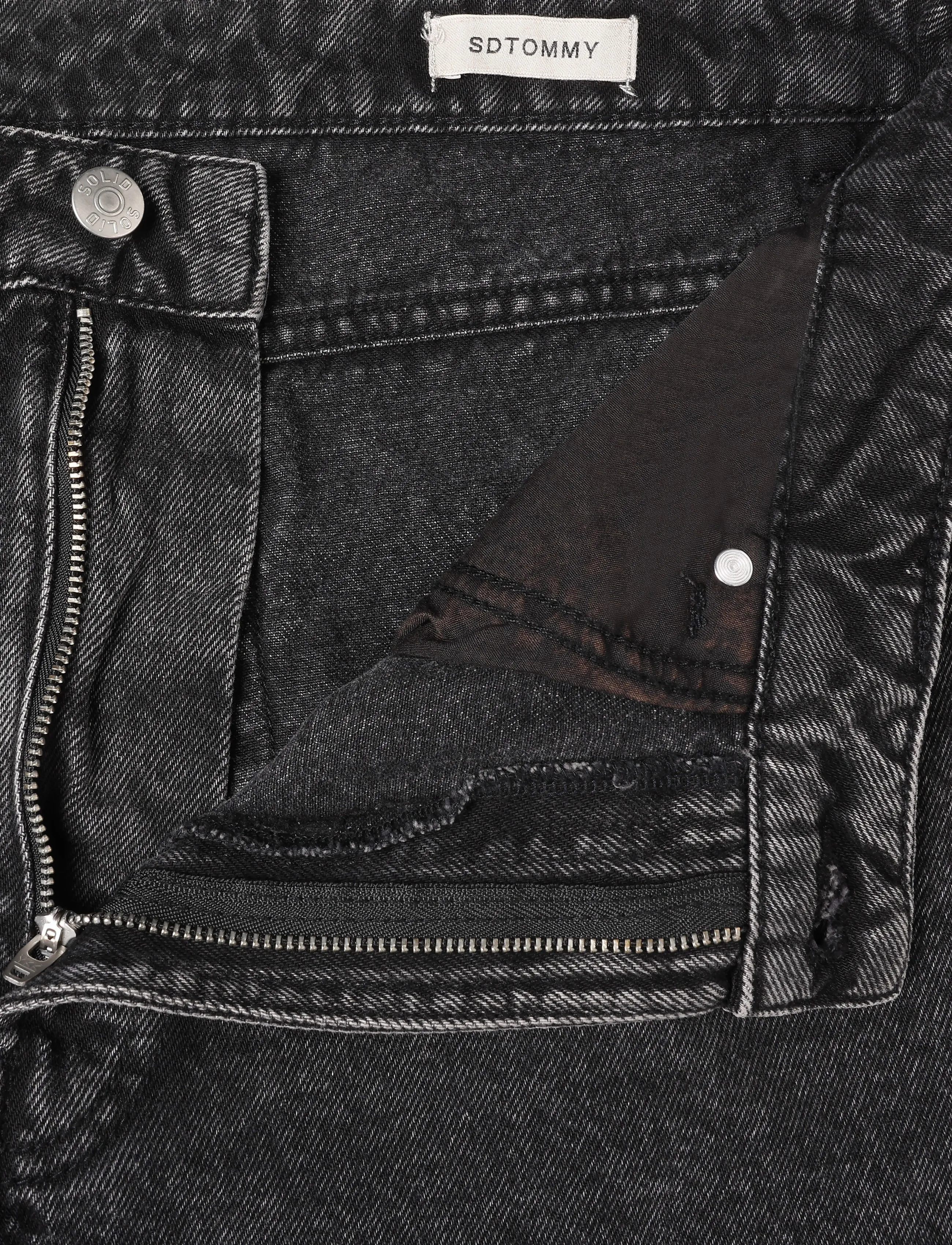 Solid - SDTOMMY-VANKO - loose jeans - grey denim - 3