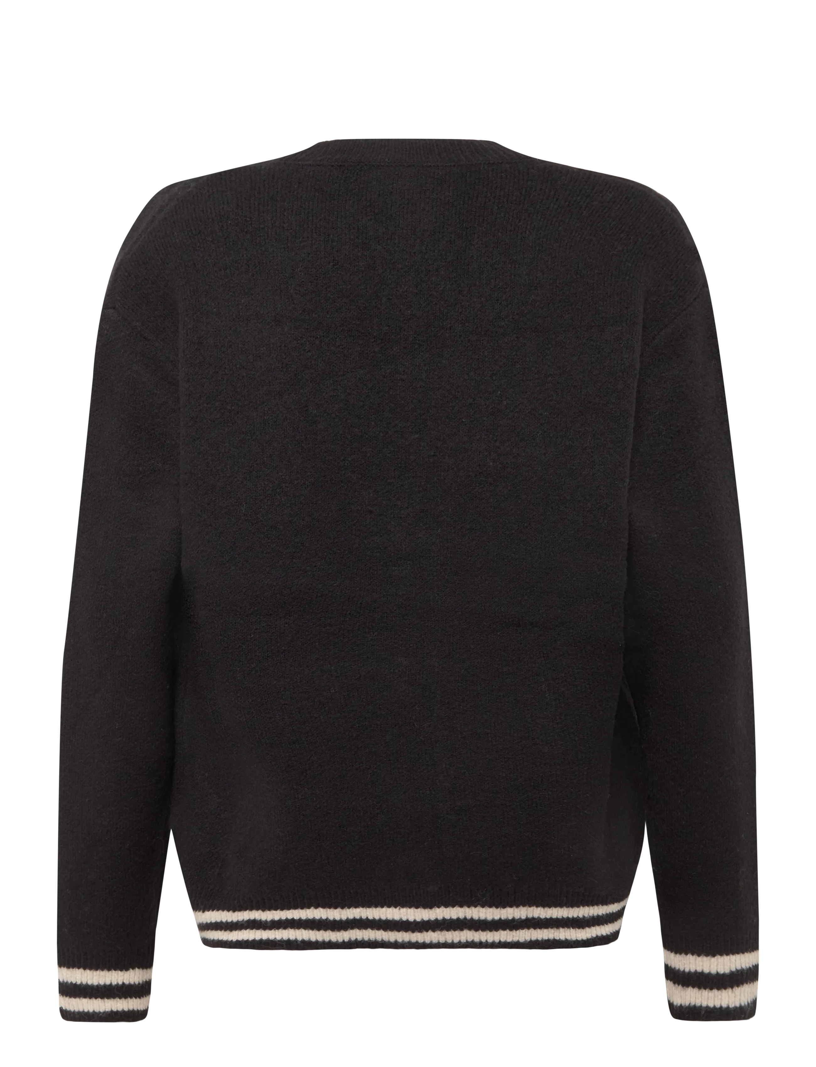 Solid - SDWILKES CARDIGAN - cardigans - true black - 1