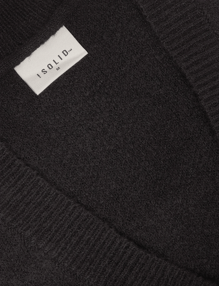 Solid - SDWILKES CARDIGAN - cardigans - true black - 2