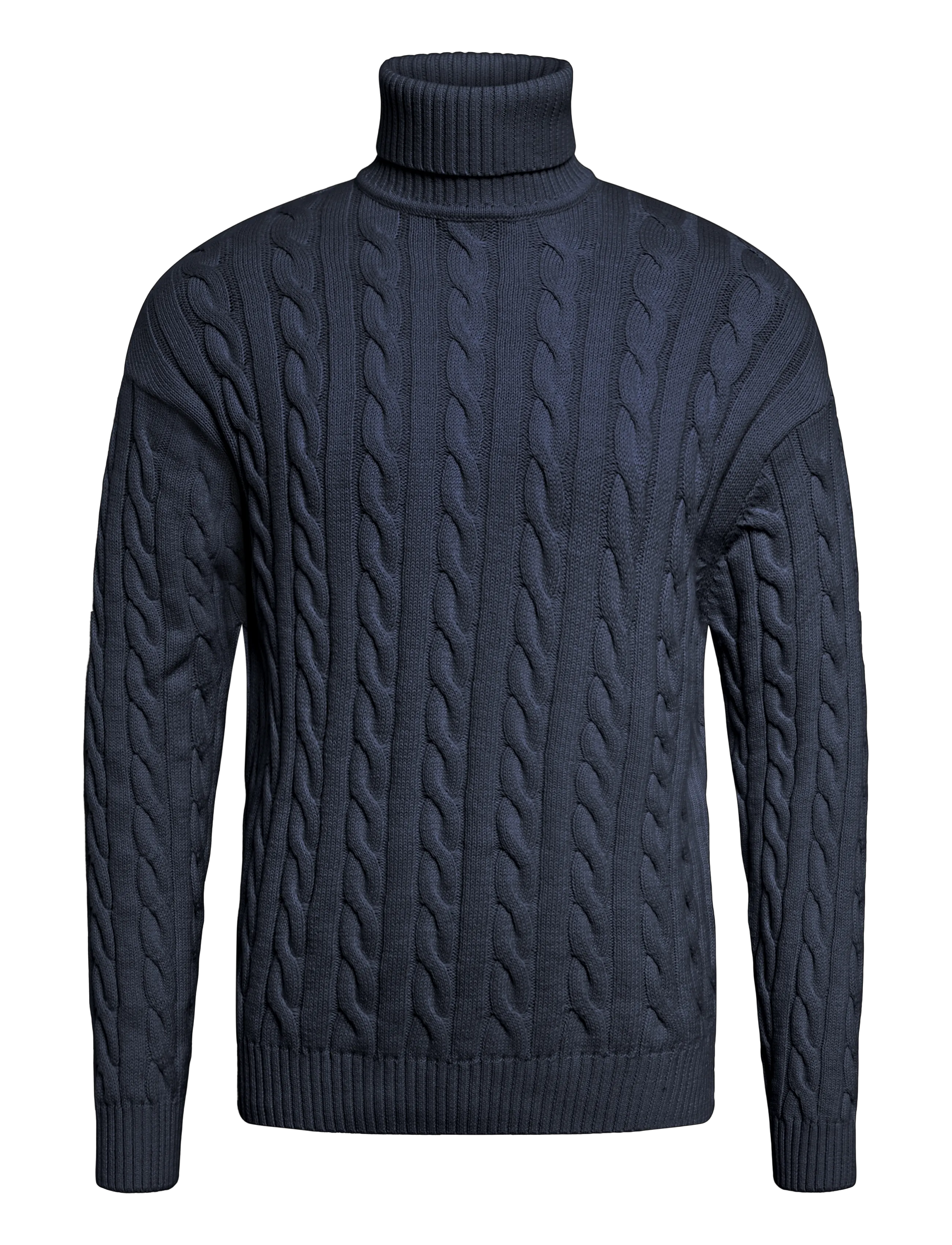 Solid SDMALCOLM HI NECK - Kõrge kaelusega džemprid - INSIGNIA BLUE / navy