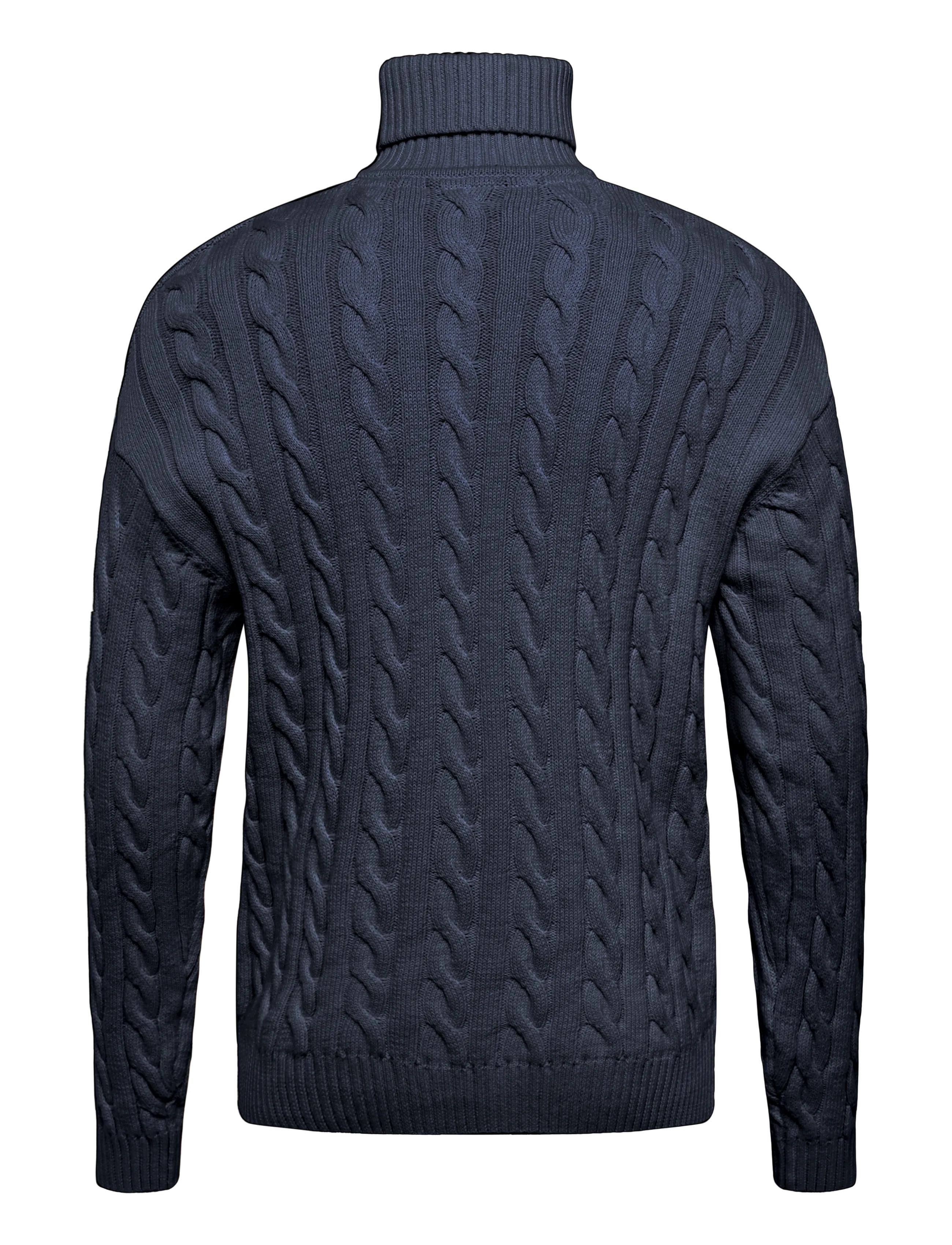 Solid - SDMALCOLM HI NECK - sügisesed riided - insignia blue - 1