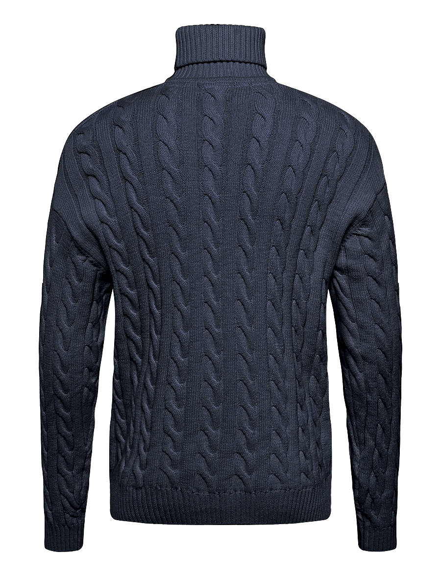 Solid - SDMALCOLM HI NECK - rollkragenpullover - insignia blue - 1