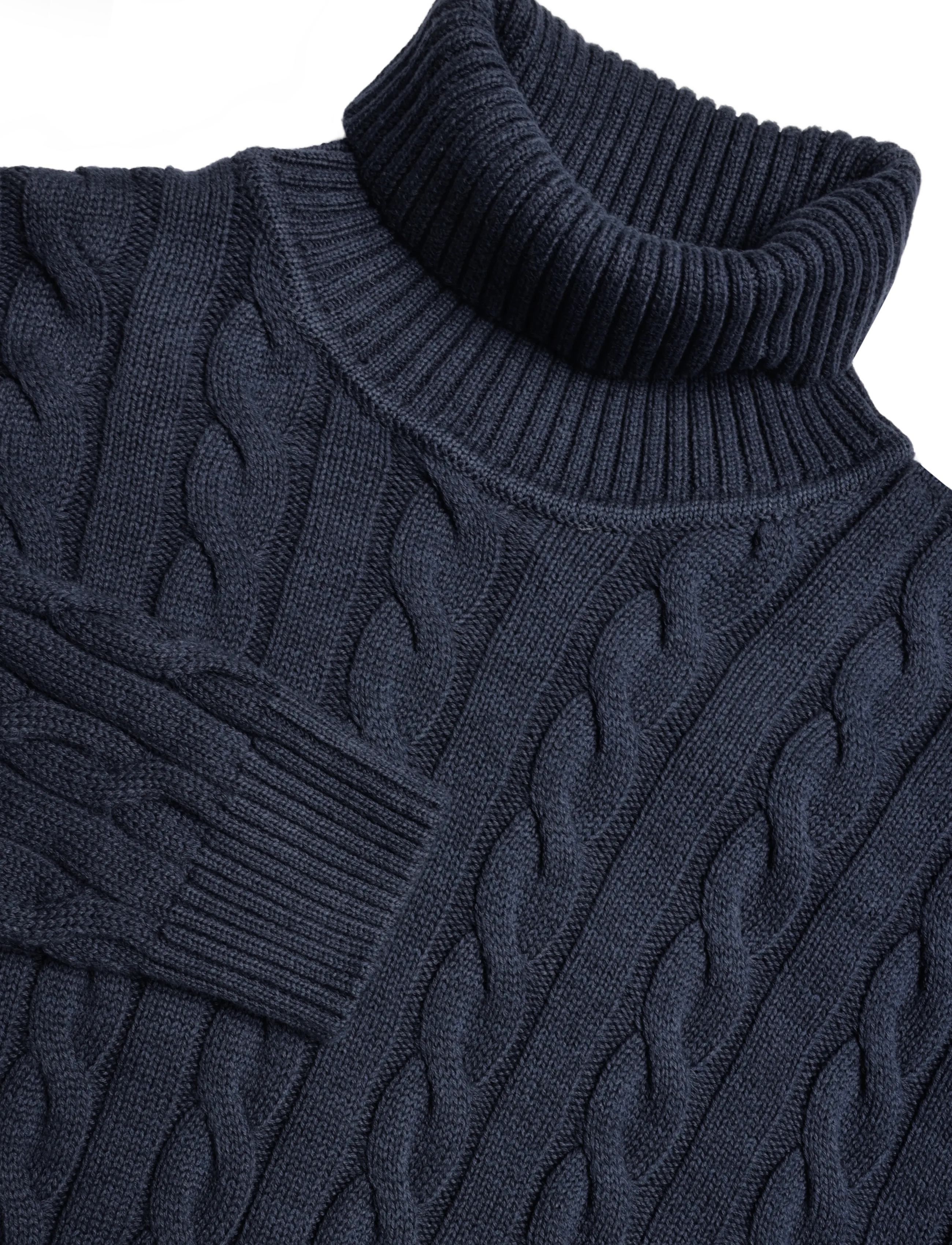 Solid - SDMALCOLM HI NECK - sügisesed riided - insignia blue - 2