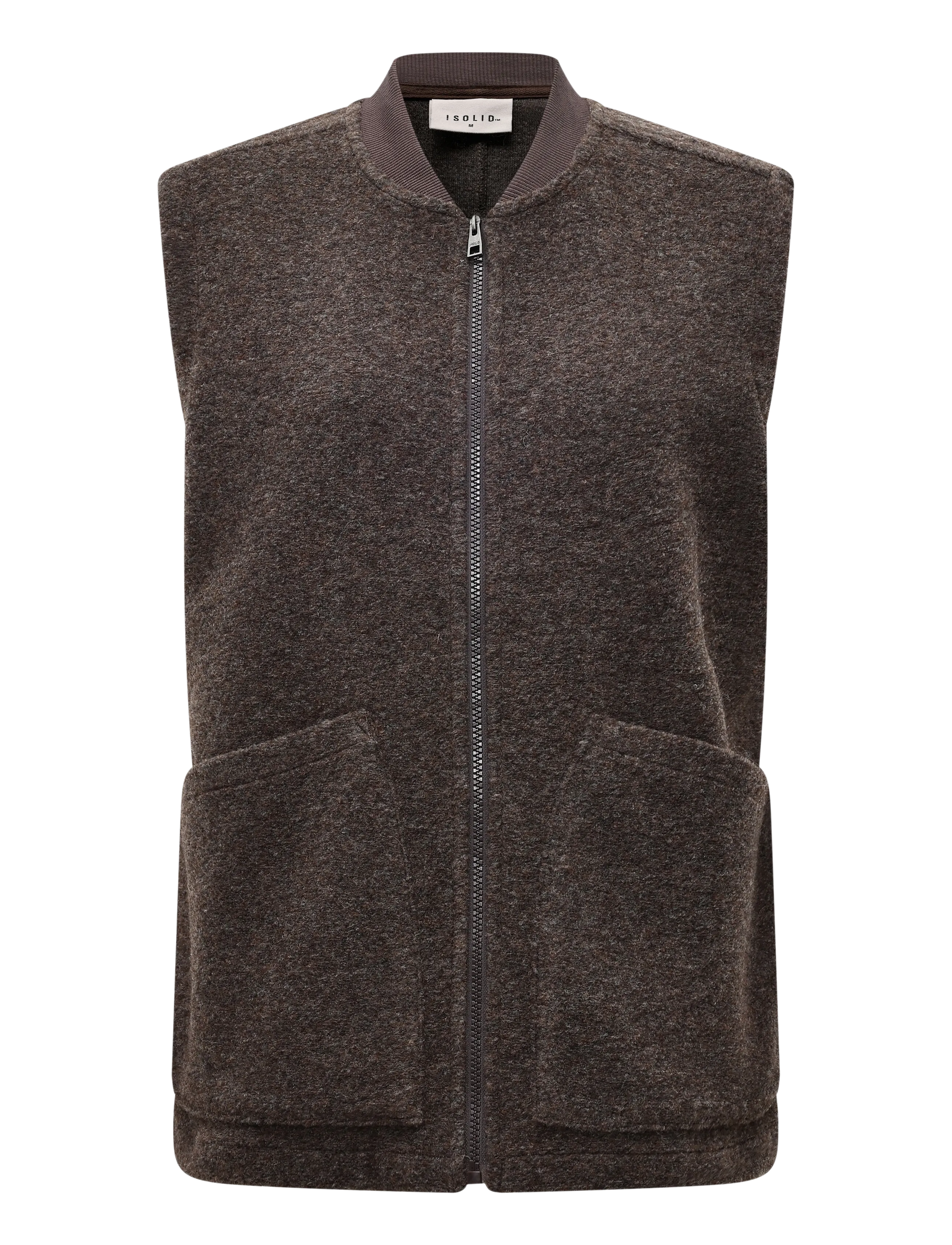 Solid SWARD VEST - Westen - BRACKEN / brown