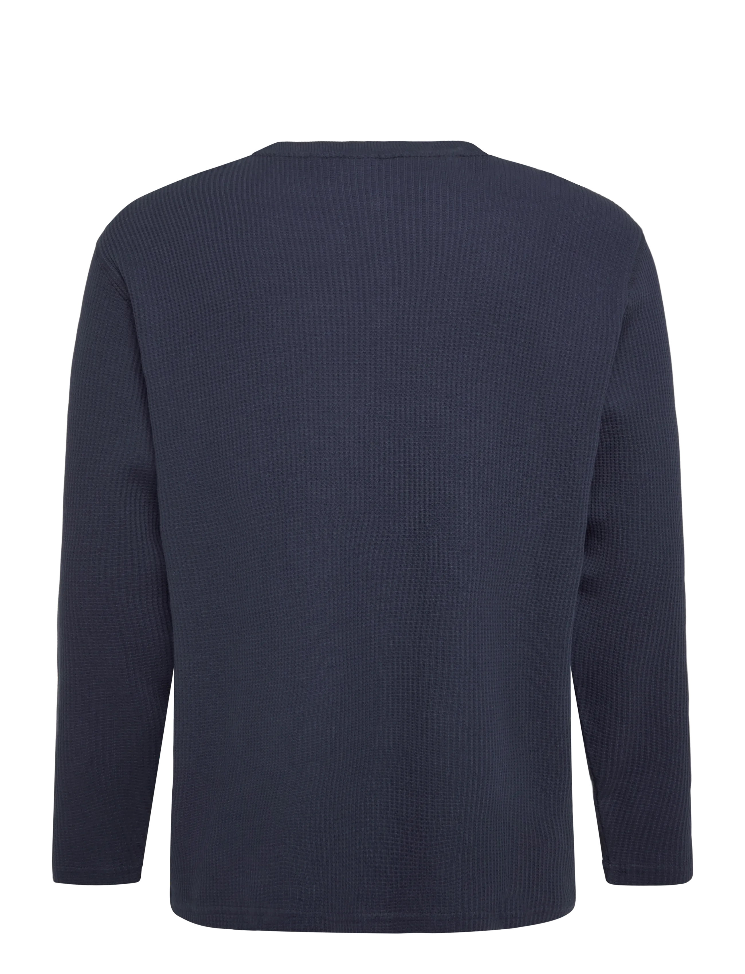 Solid - SDDANTON WAFFLE LS - langærmede t-shirts - insignia blue - 1