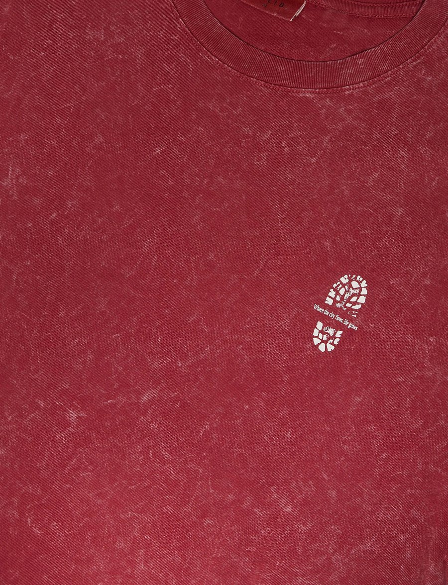 Solid - SDWICK - kortärmade t-shirts - brick red - 2