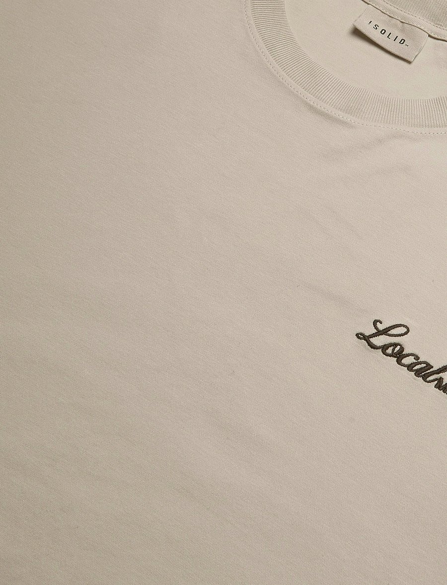 Solid - SDWALYON TEE - kurzärmelige t-shirts - oatmeal - 2