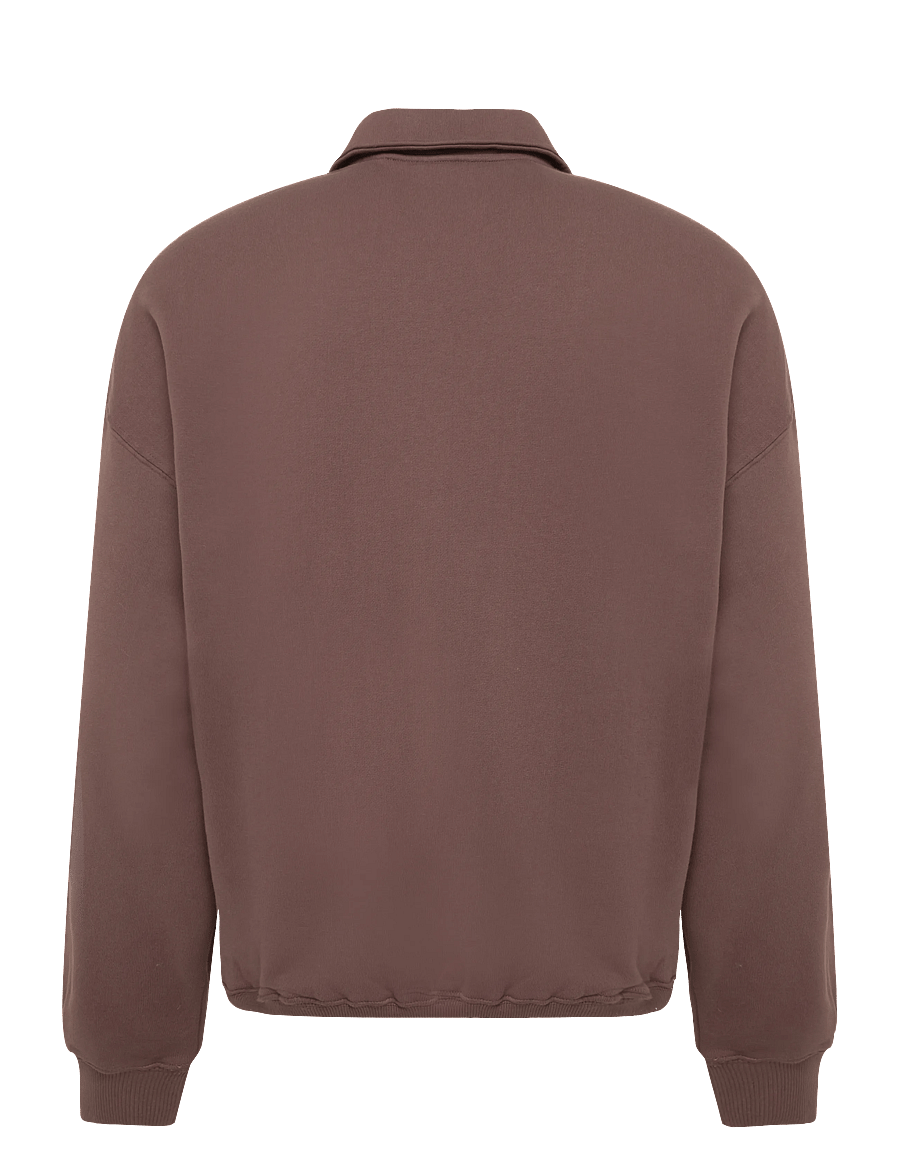 Solid - SDVARRO POLO - poloer i strik med lange ærmer - bracken - 1
