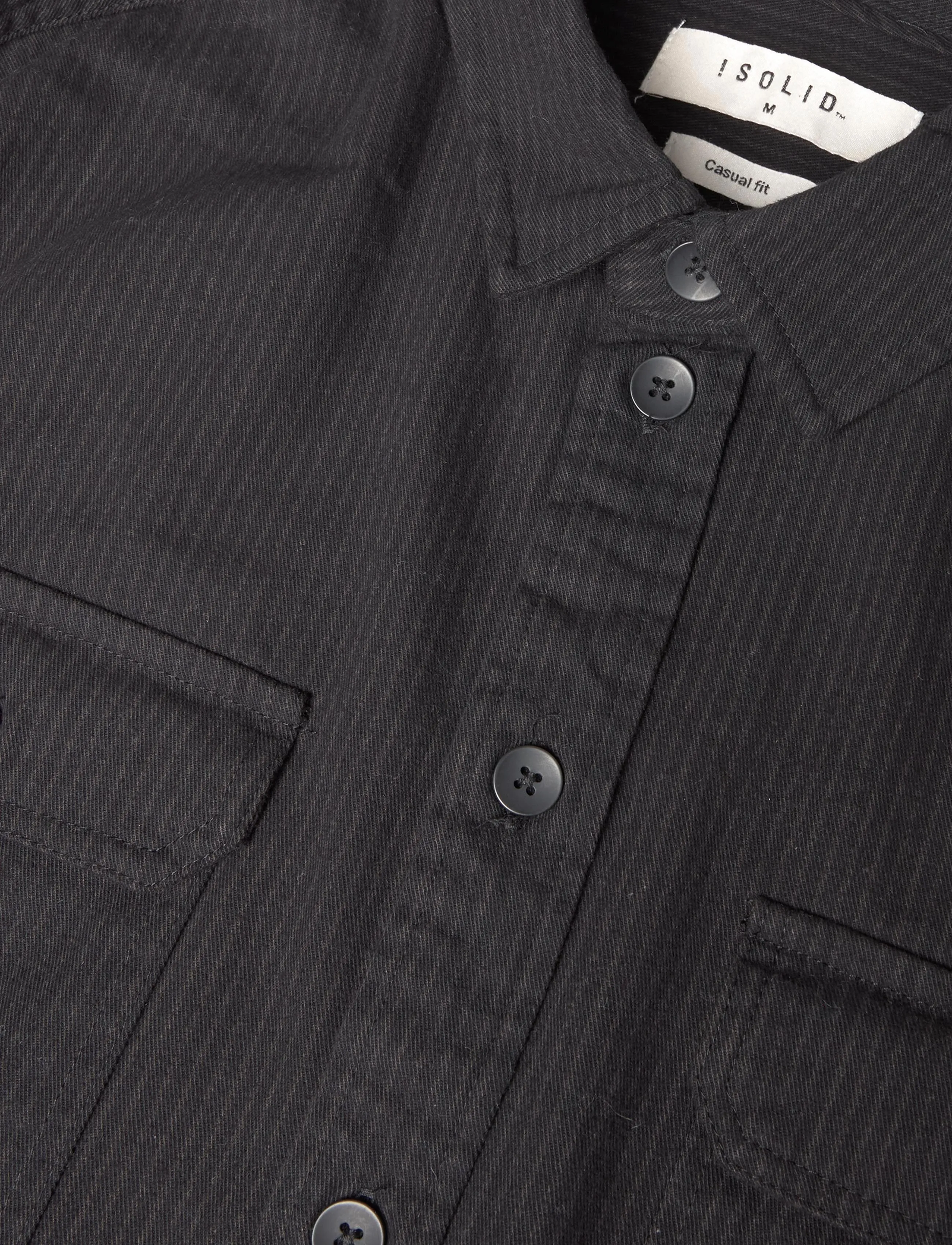 Solid - SDVIC SH - gestreifte hemden - true black - 2