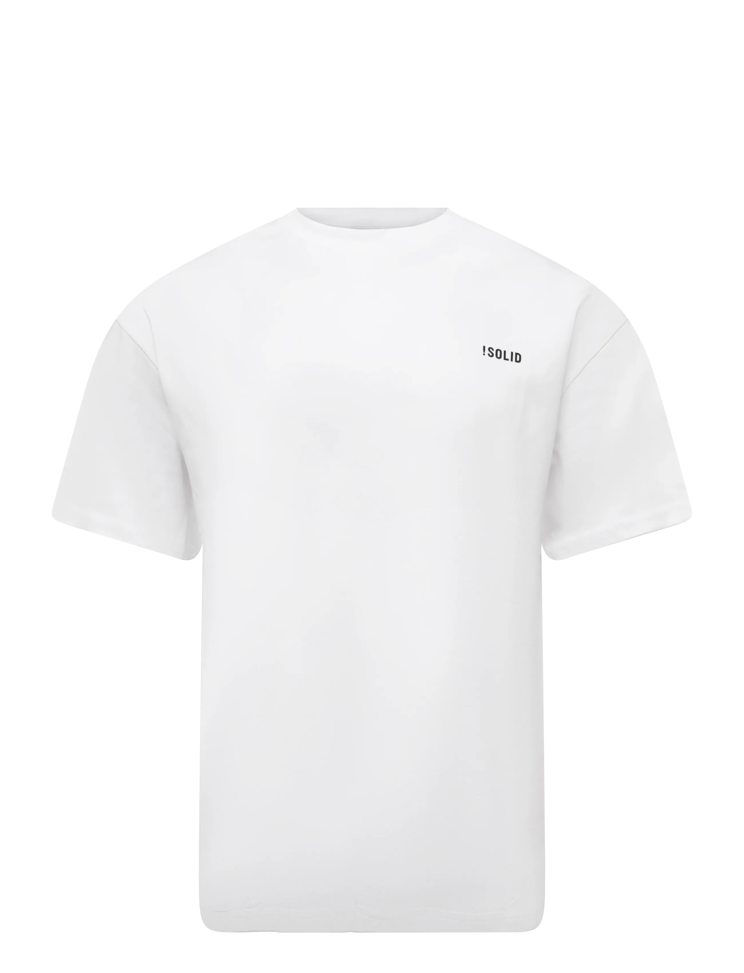 Solid SDVILARIO CREW SS - Kleidung - 110601 WHITE / white