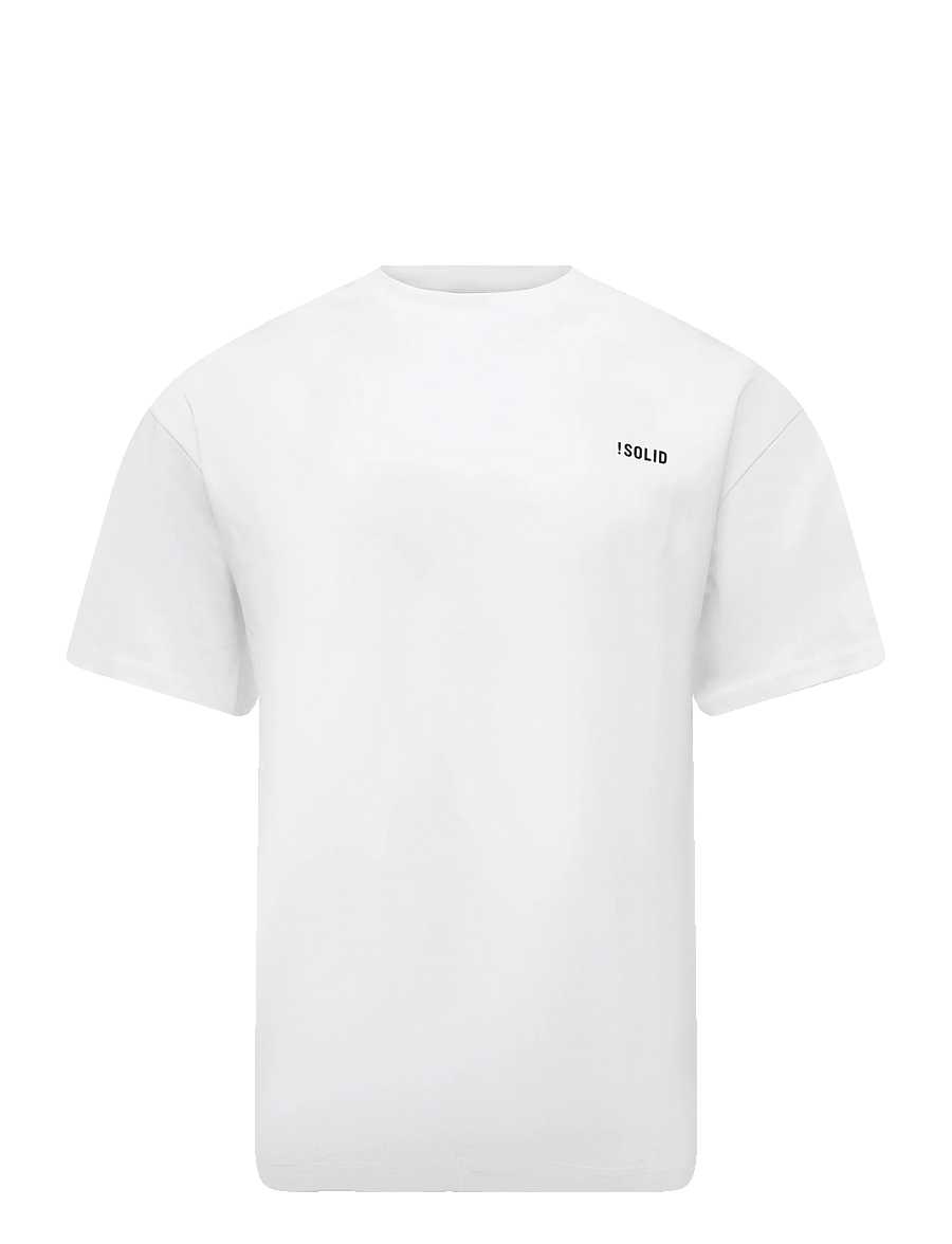 Solid - SDVILARIO CREW SS - kurzärmelige t-shirts - 110601 white - 0
