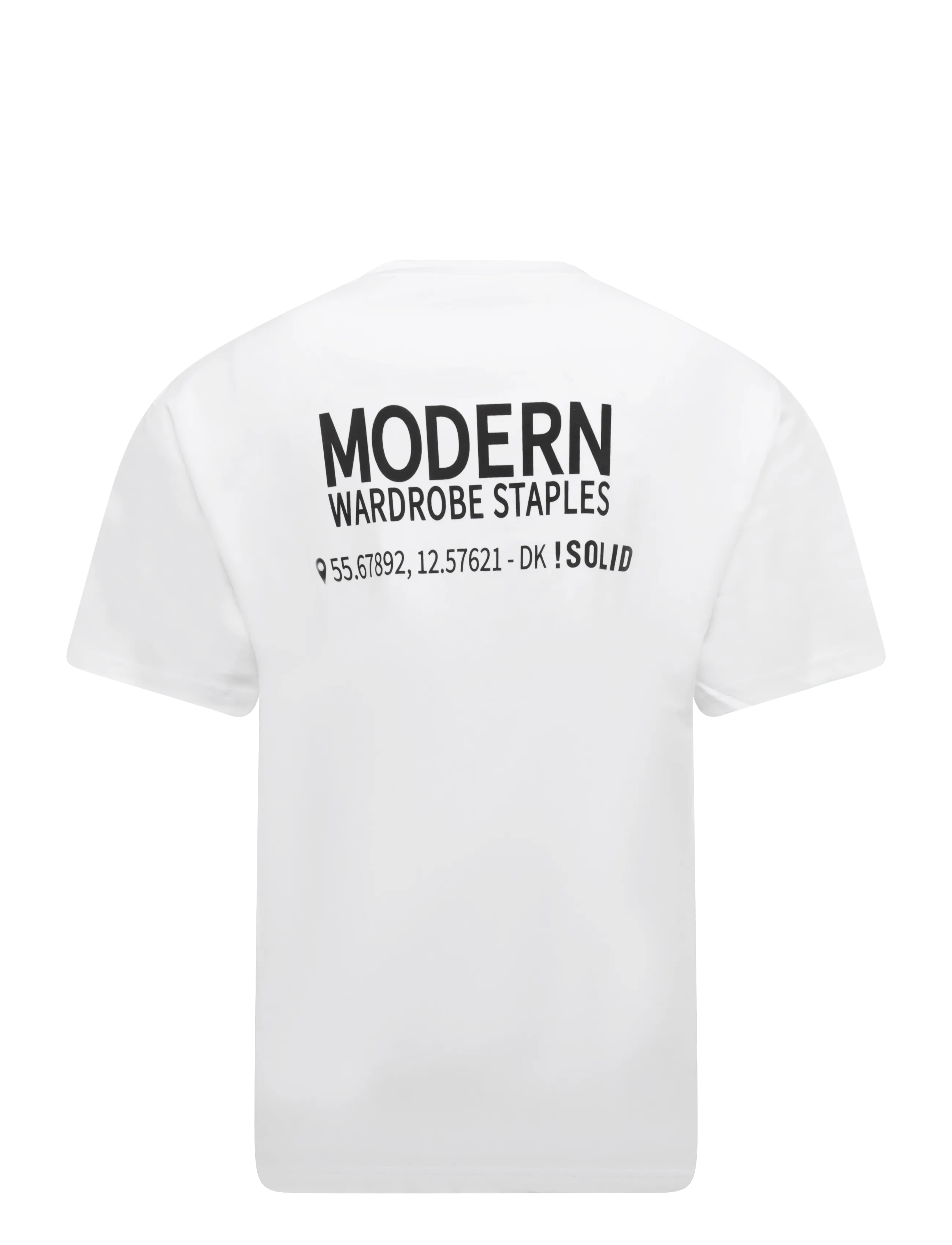Solid - SDVILARIO CREW SS - kurzärmelige t-shirts - 110601 white - 1