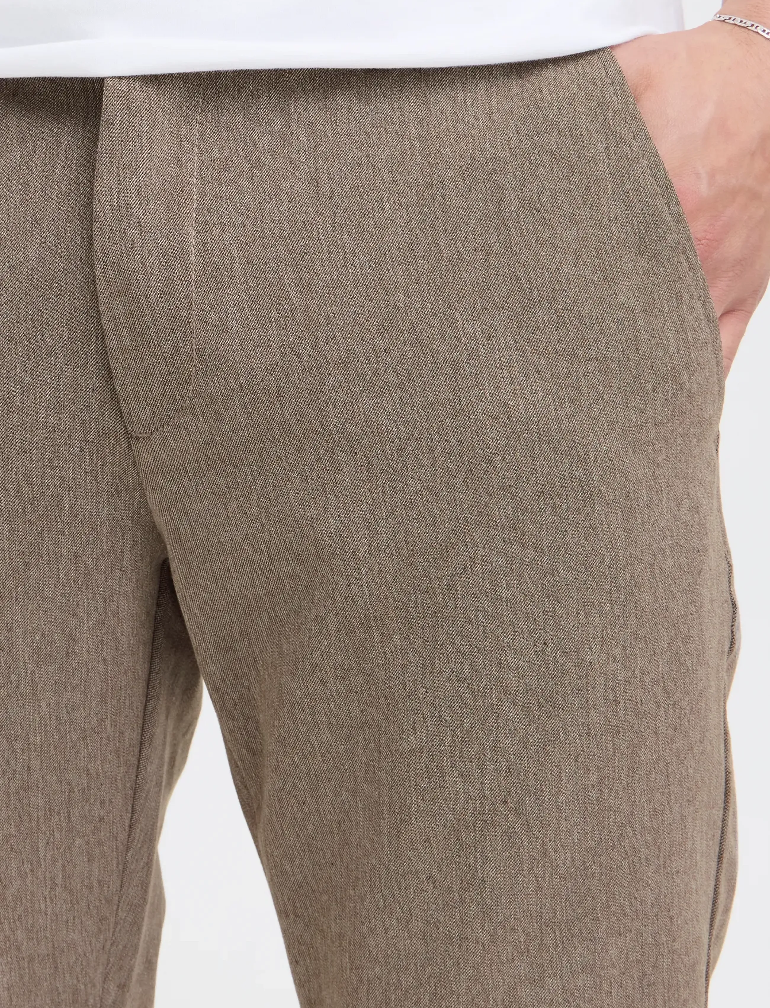Solid Sdfrederic, 32 x 32, Grey, Bukser > Chinos, Herre