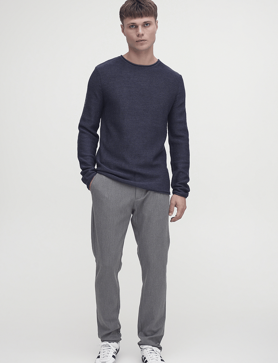 Solid - SDFREDERIC - chinos - med grey m - 0