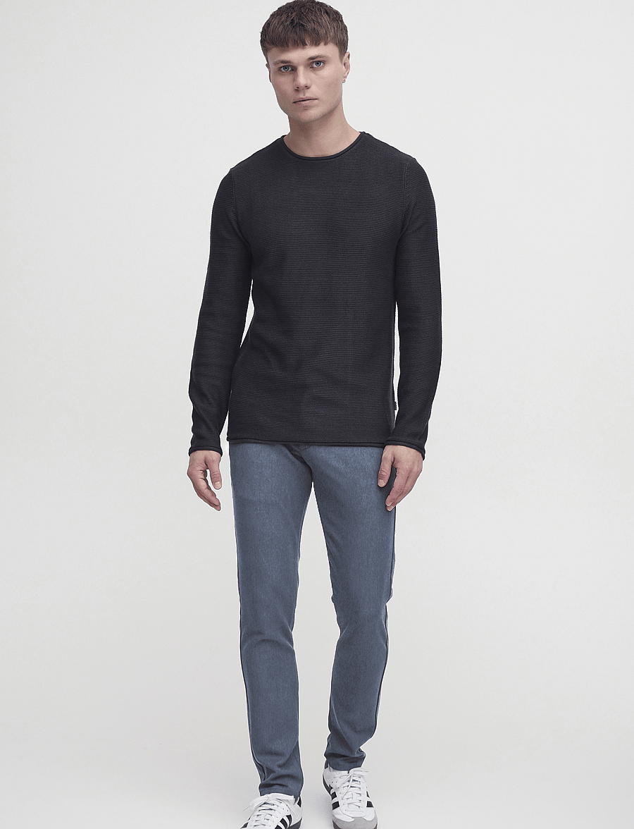 Solid - SDFREDERIC - chinos - ombre blu - 0