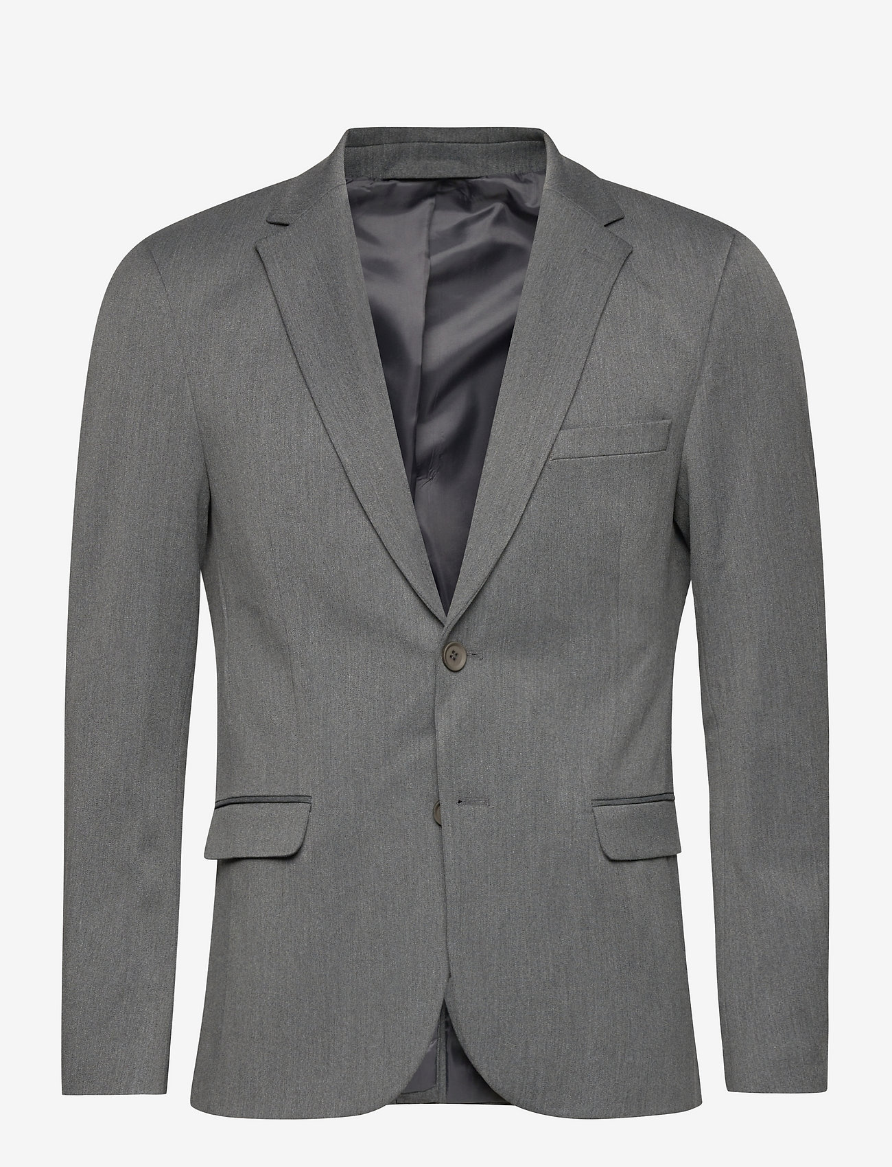 Solid - SDFREDRICK CLAS BLAZER - enkelknäppta kavajer - med grey m - 0
