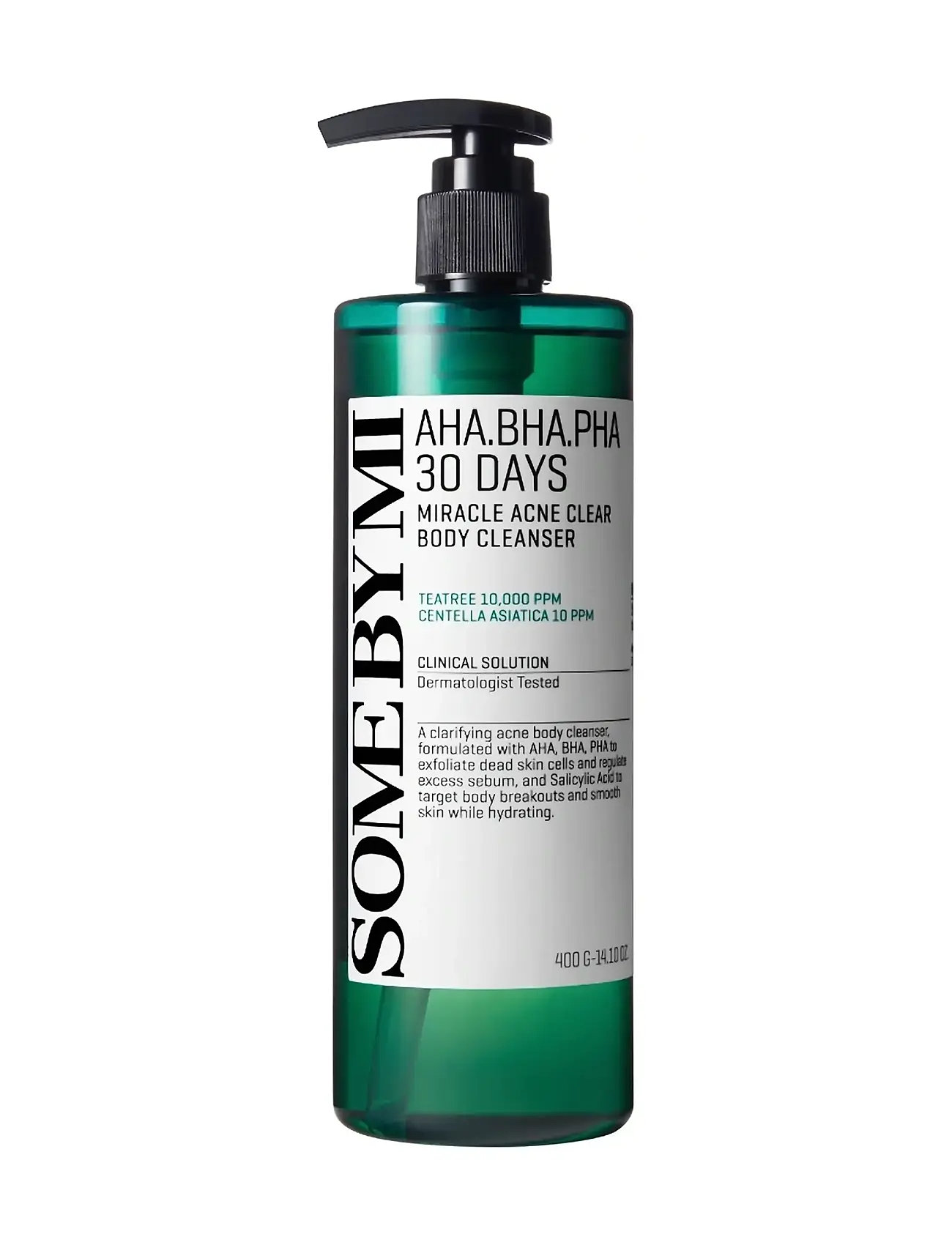 Some by Mi Aha Bha Pha 30 Days Miracle Acne Clear Body Cleanser - Nude - 400 G