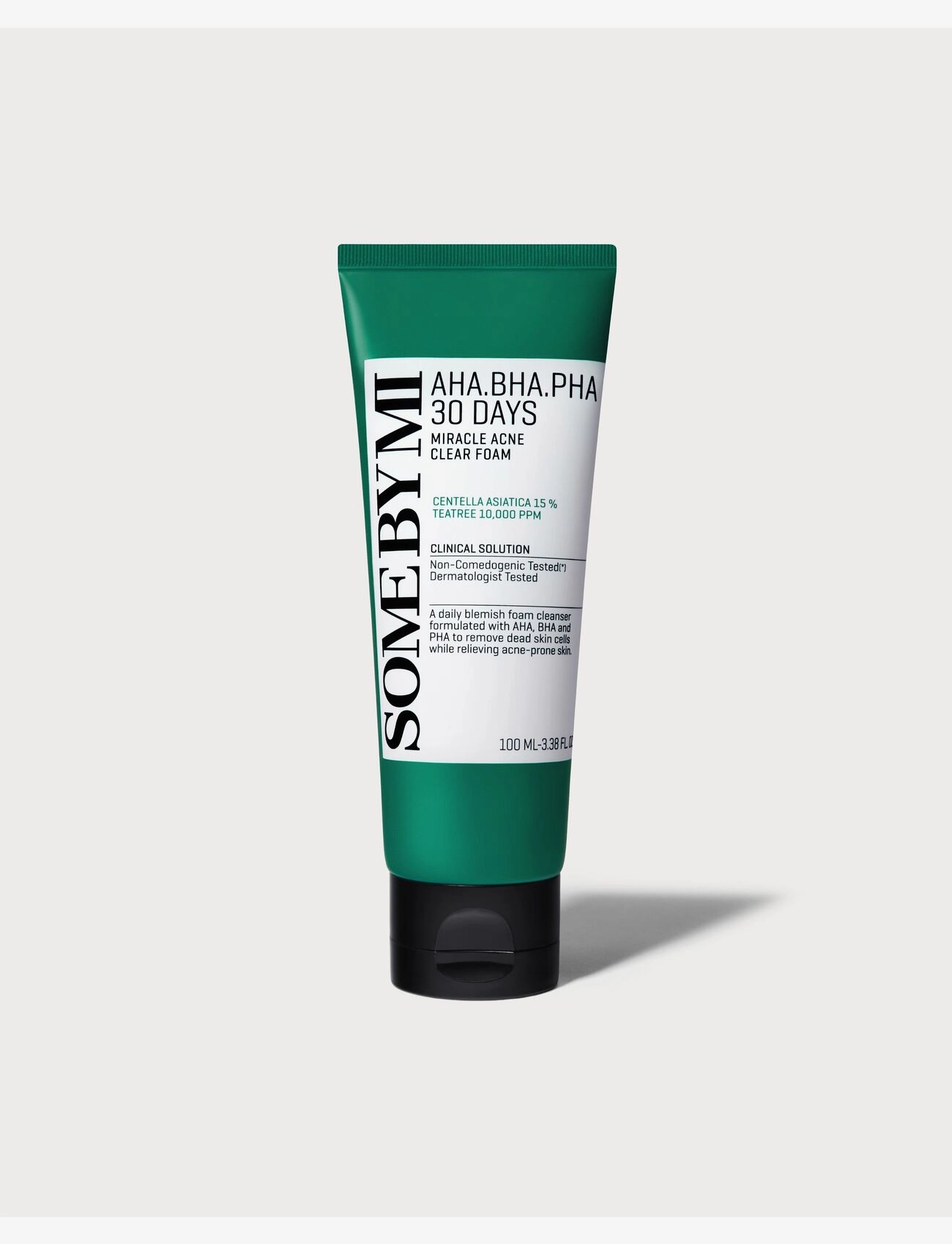 Some by Mi Aha Bha Pha 30 Days Miracle Acne Clear Foam, Mousse Cleanser, Nude, Str: 100 ML