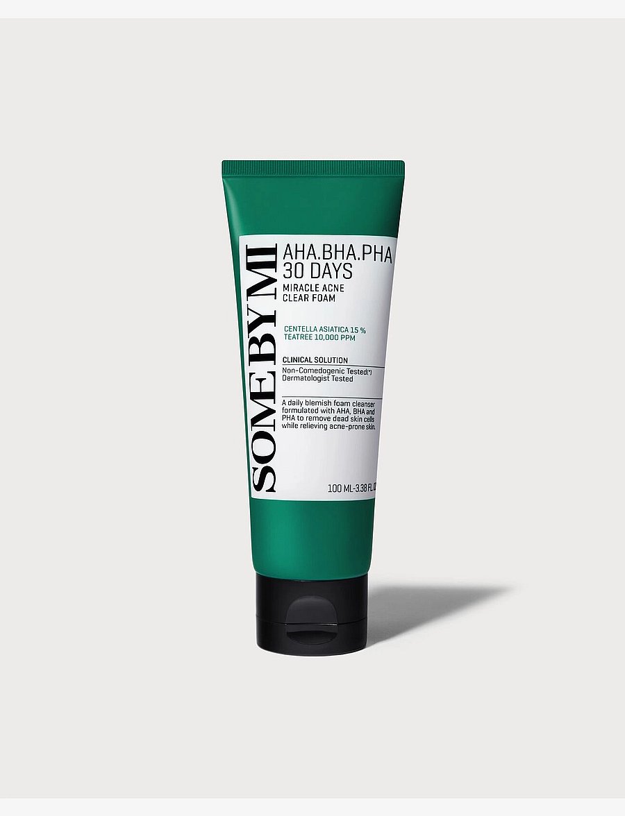 Some by Mi - AHA BHA PHA 30 Days Miracle Acne Clear Foam - foaming cleanser - clear - 1