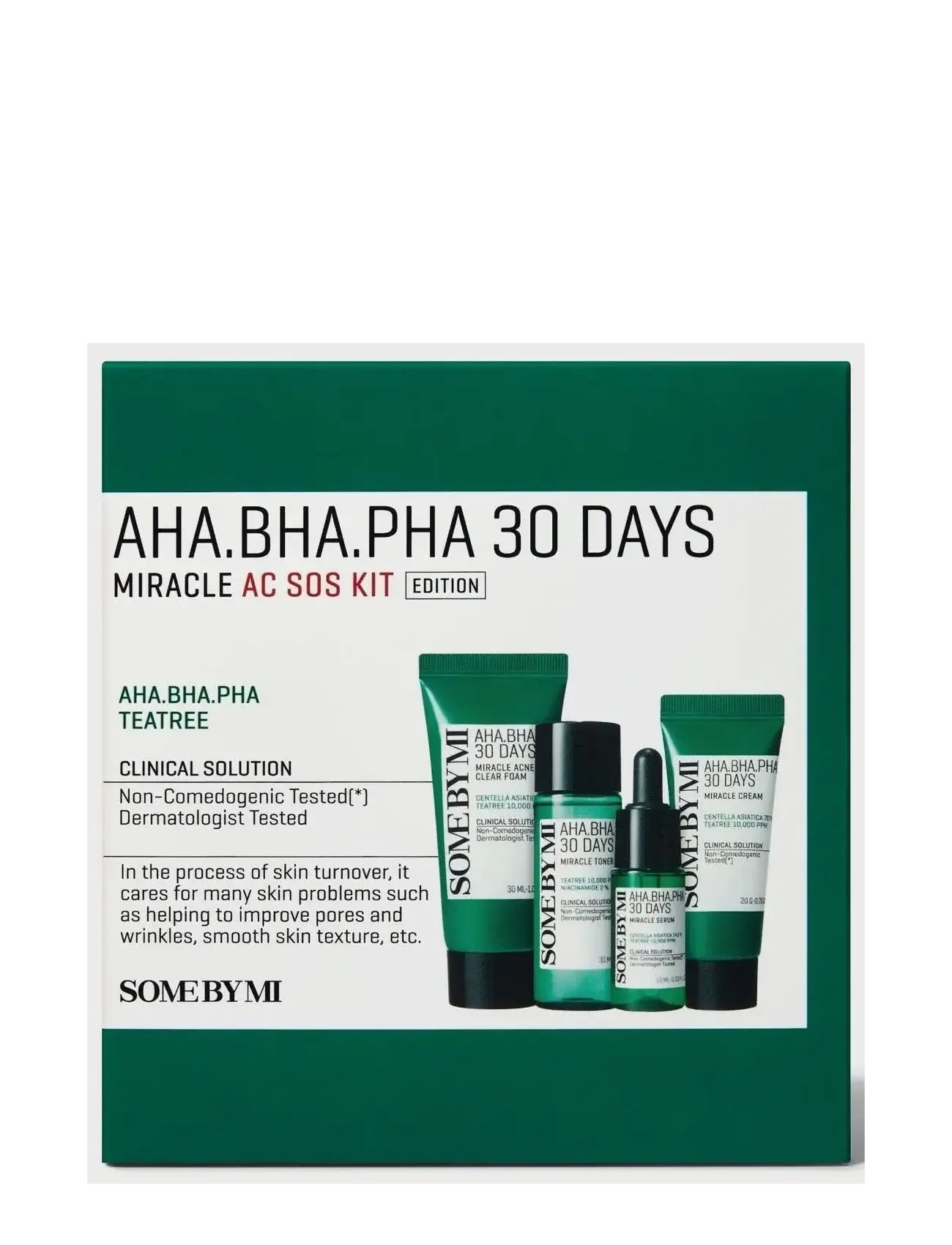 Some by Mi Aha Bha Pha 30 Days Miracle Ac S.o.s. Kit, Day Cremes, Nude, Str: ONE SIZE