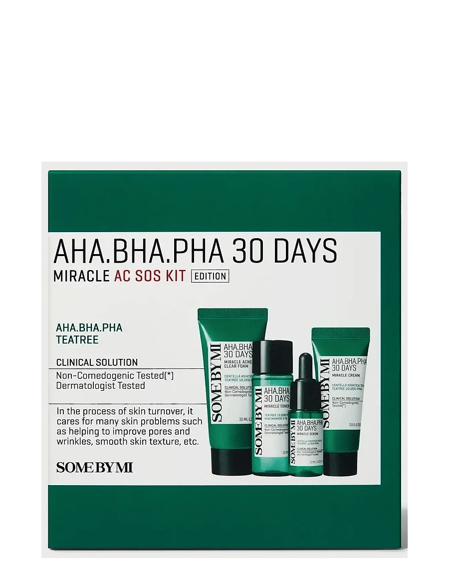 Some by Mi - AHA BHA PHA 30 Days Miracle AC S.O.S. KIT - clear - 0