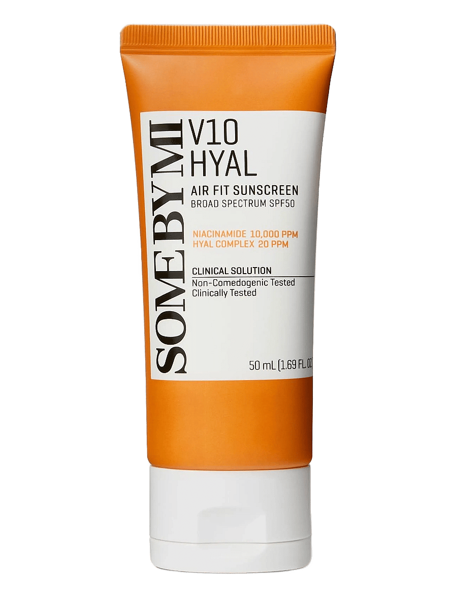 Some by Mi - V10 Hyal Air Fit Sunscreen SPF 50 - för ansiktet - clear - 1