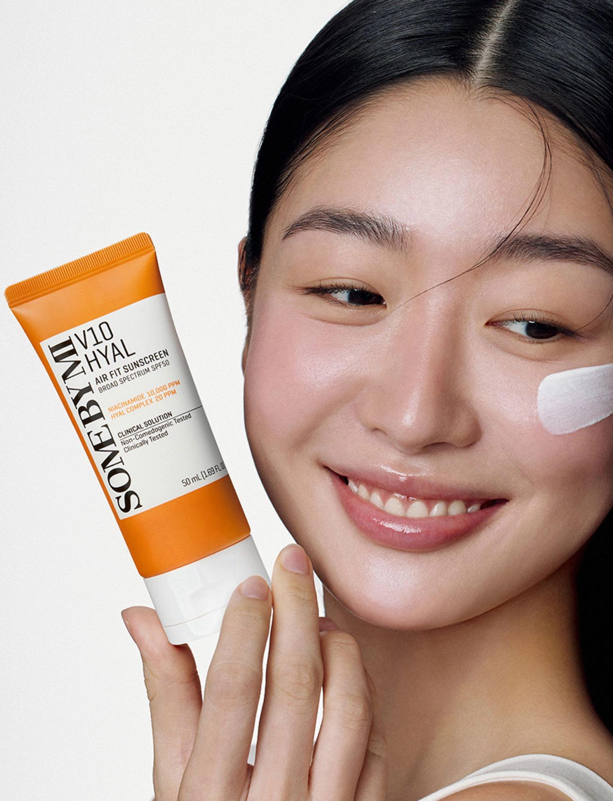 Some by Mi - V10 Hyal Air Fit Sunscreen SPF 50 - til kroppen - clear - 2