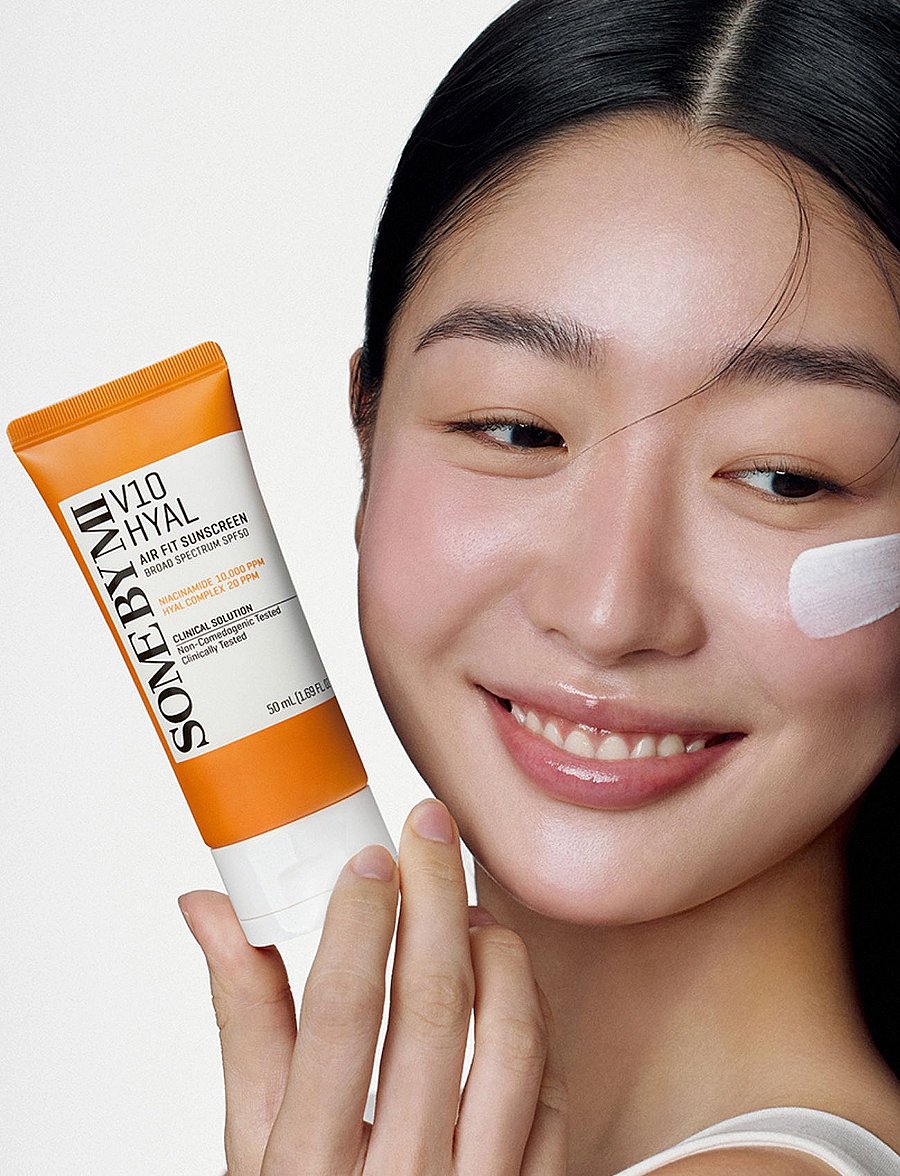 Some by Mi - V10 Hyal Air Fit Sunscreen SPF 50 - til kroppen - clear - 2