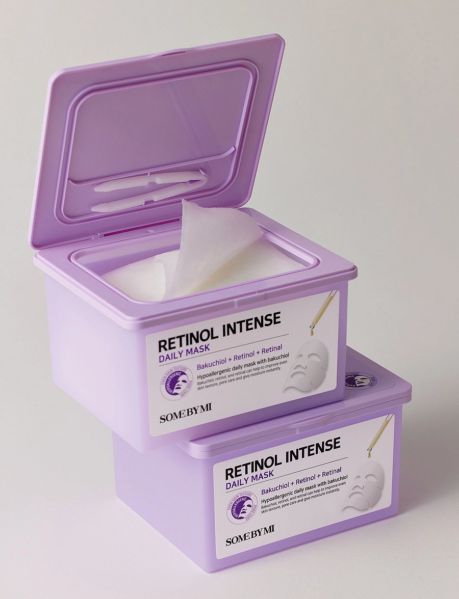 Some by Mi - Retinol Intense Daily Mask (30 pcs.) - sheet masks - clear - 2