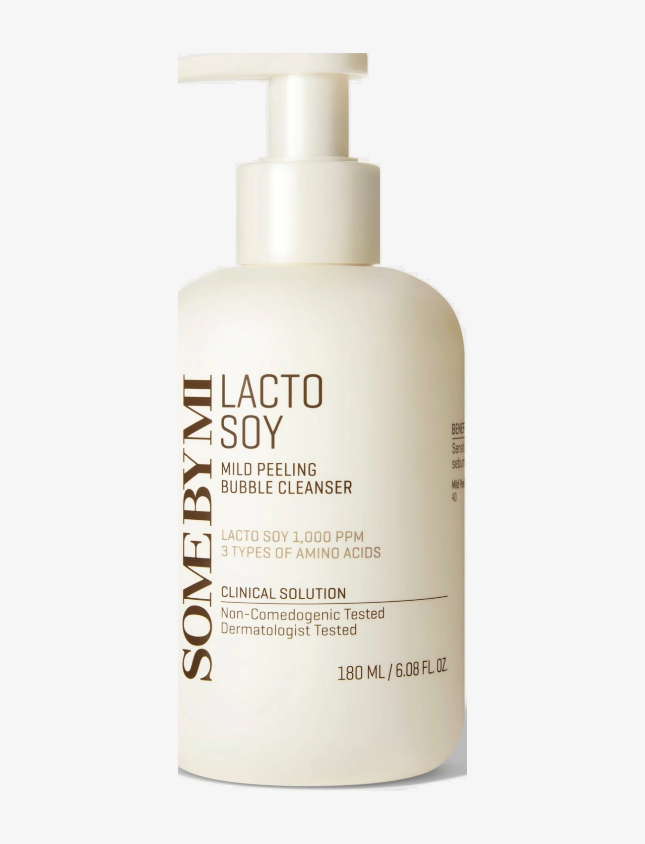 Some by Mi Lactosoy Mild Bubble Peeling Cleanser, Rensemiddel, Nude, Str: 180 ML