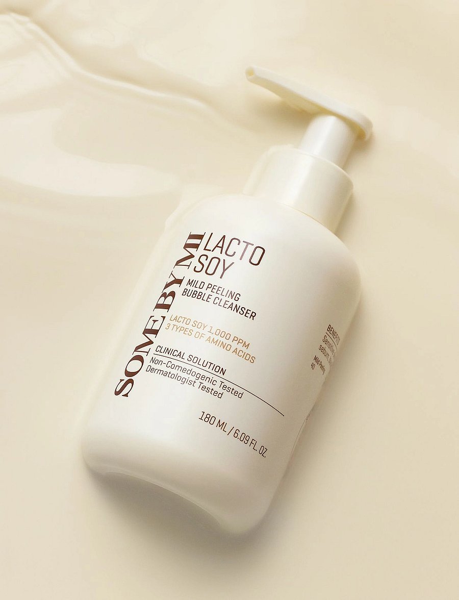 Some by Mi - Lactosoy Mild Bubble Peeling Cleanser - clear - 0