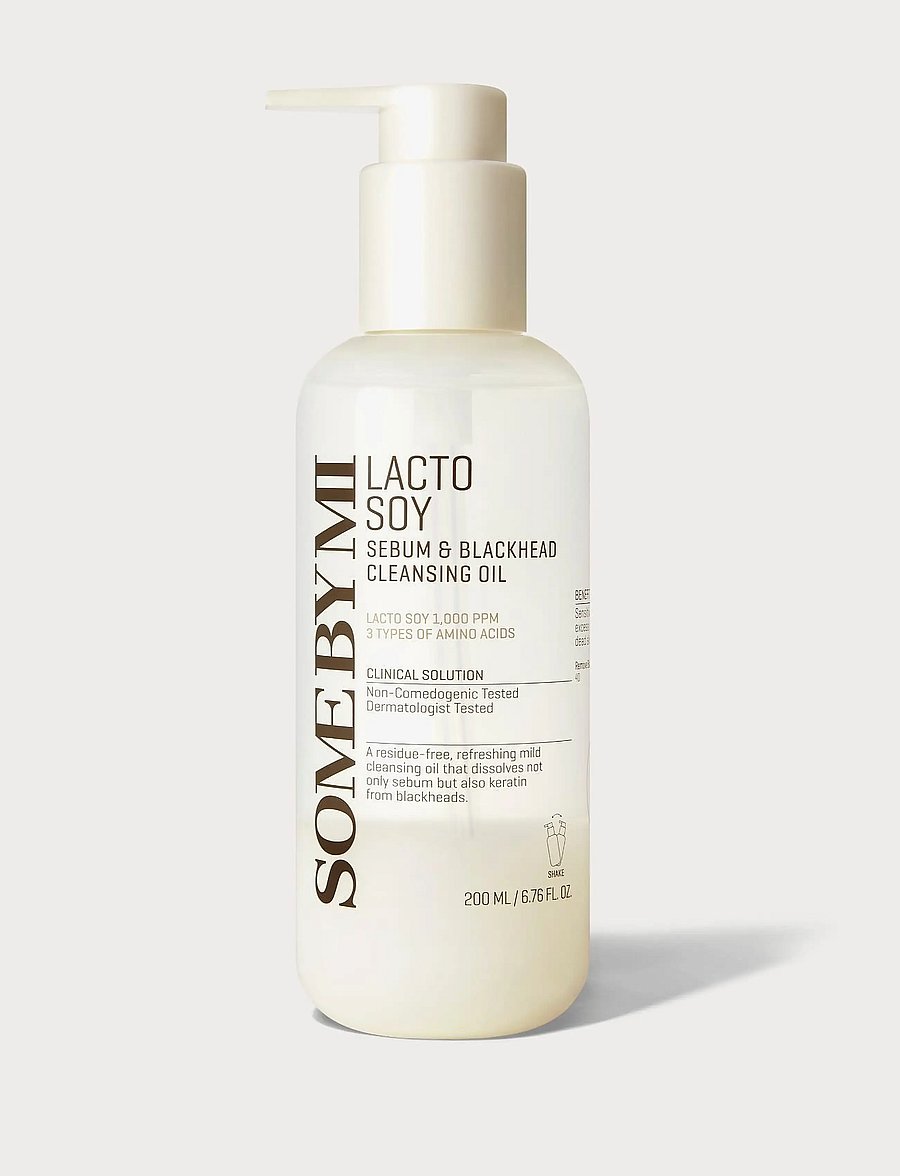 Some by Mi - Lactosoy Sebum & Blackhead Cleansing Oil - clear - 1