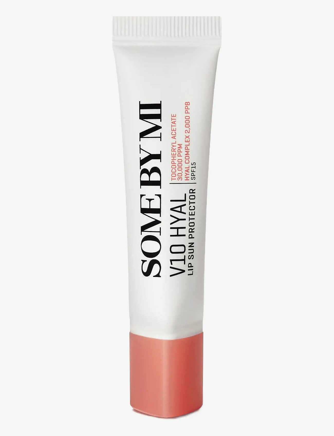 Some by Mi - V10 Hyal Lip Sun Protector SPF 15 (#Rosy) - fyrir varir - rosy - 1