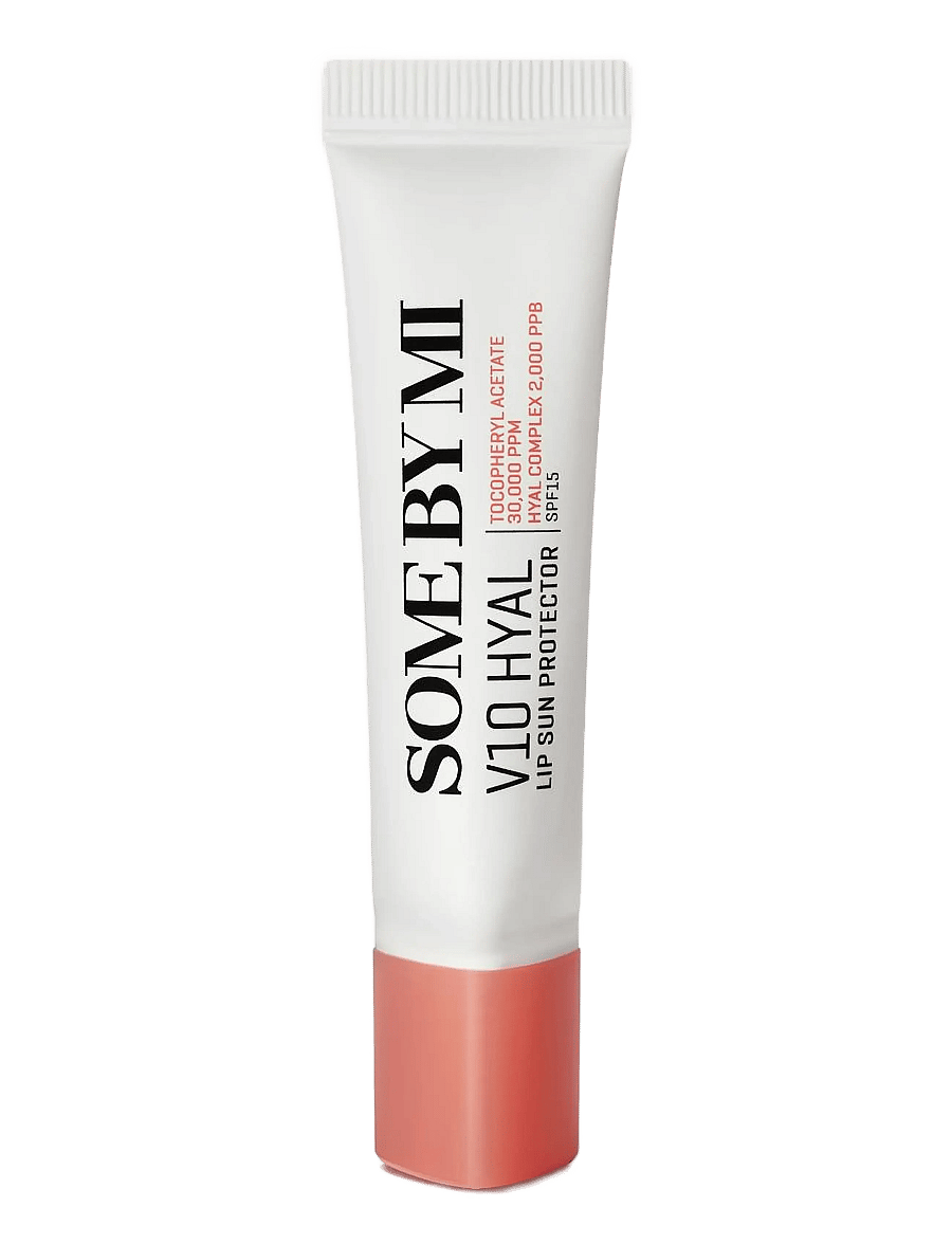 Some by Mi - V10 Hyal Lip Sun Protector SPF 15 (#Rosy) - huultele - rosy - 1