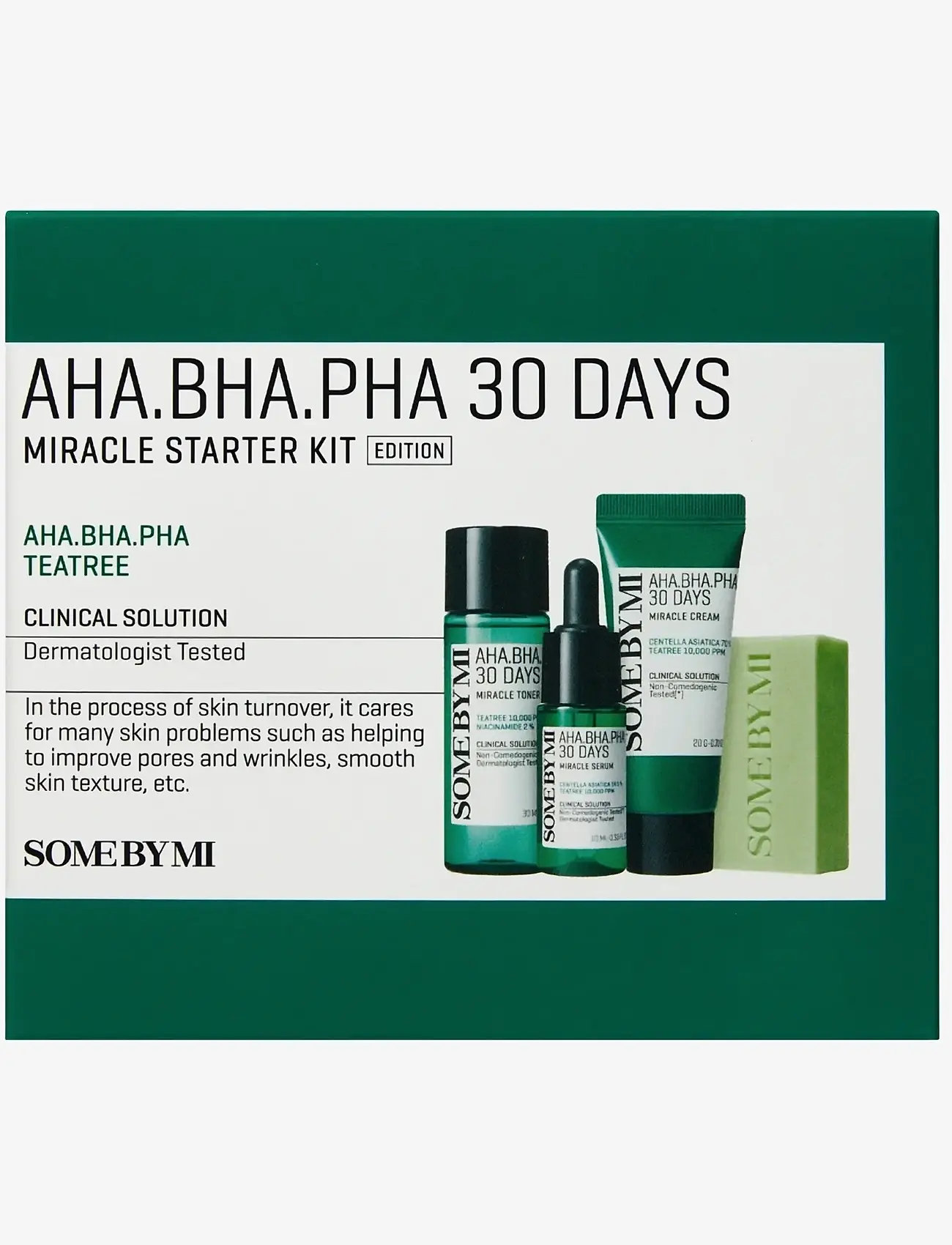 Some by Mi - AHA BHA PHA 30 Days Miracle Starter Kit - gåvoset - clear - 1