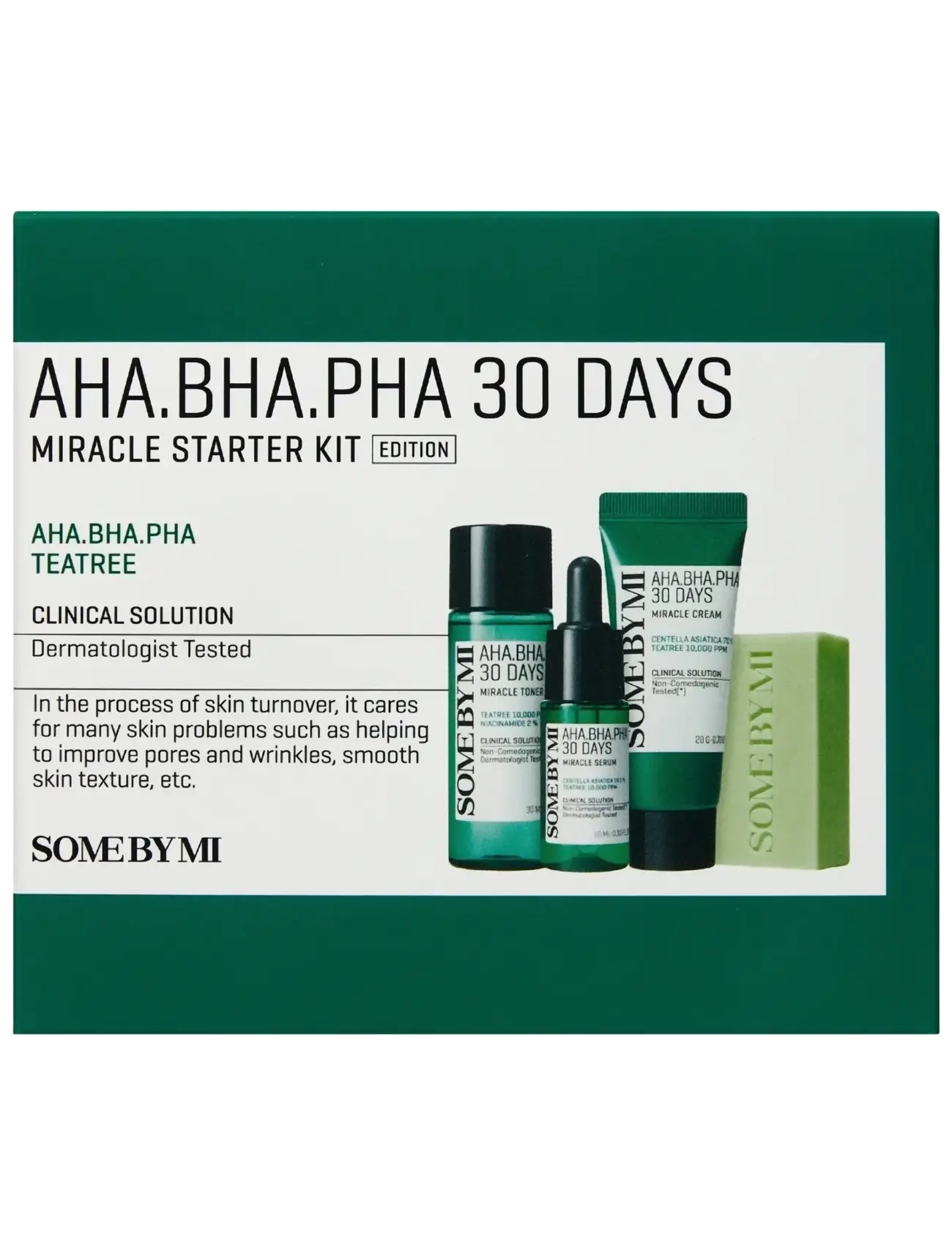 Some by Mi - AHA BHA PHA 30 Days Miracle Starter Kit - gåvoset - clear - 1