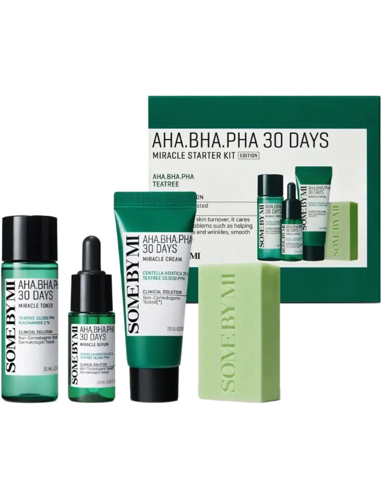 Some by Mi AHA BHA PHA 30 Days Miracle Starter Kit - Meestele - CLEAR / undefined