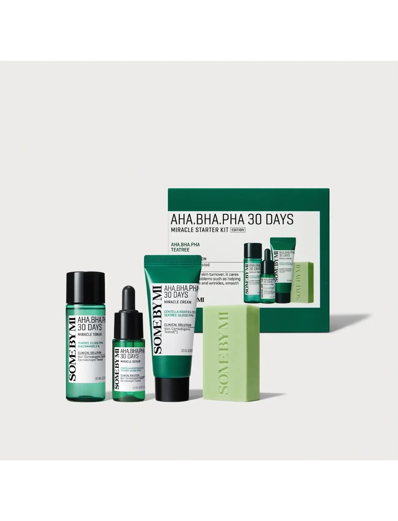 Some by Mi Aha Bha Pha 30 Days Miracle Starter Kit, Hydrating Toner, Nude, Str: ONE SIZE