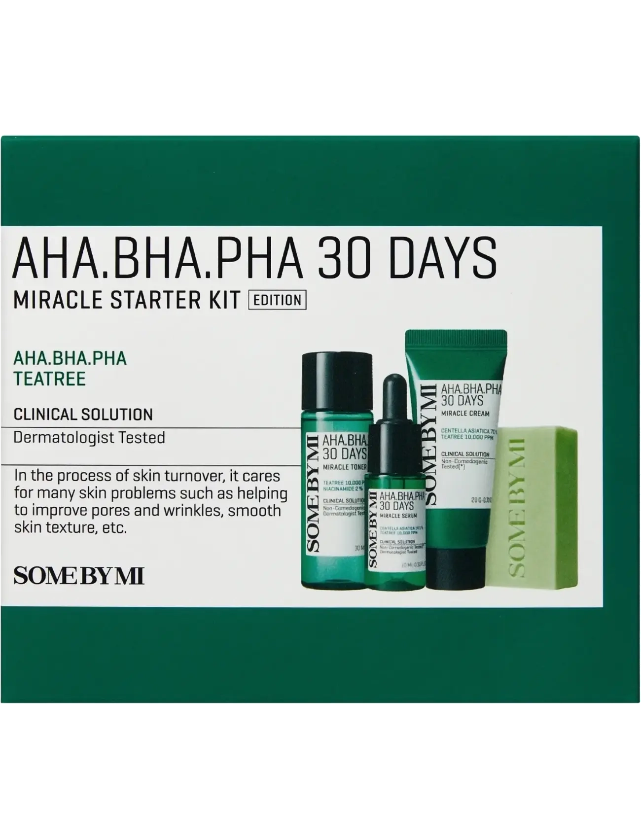 Some by Mi - AHA BHA PHA 30 Days Miracle Starter Kit - til ham - clear - 1