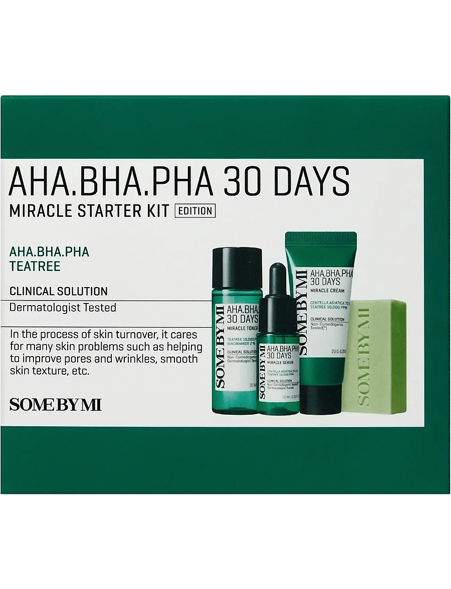 Some by Mi - AHA BHA PHA 30 Days Miracle Starter Kit - til ham - clear - 1