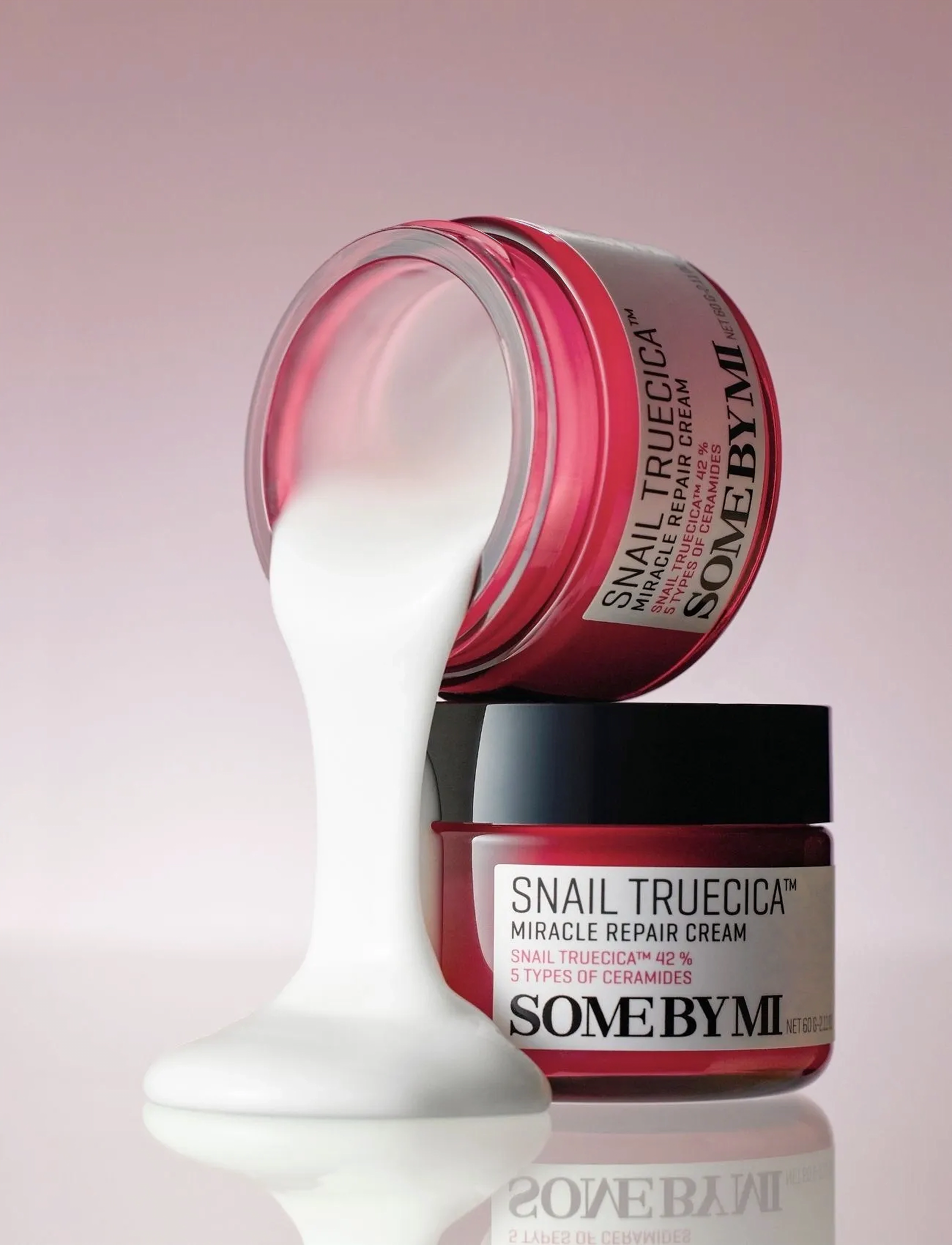 Some by Mi - Snail Truecica Miracle Repair Cream - clear - 0