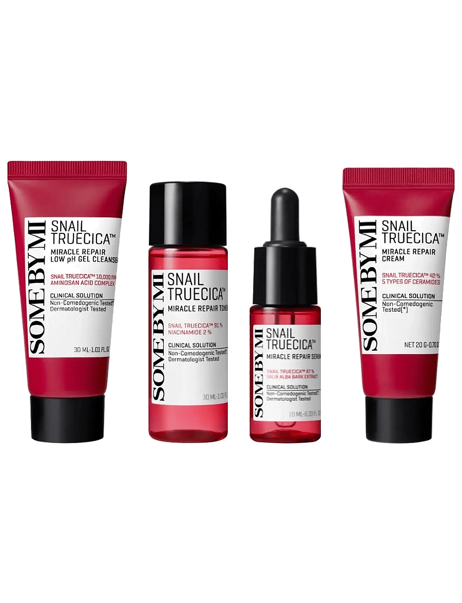 Some by Mi - Snail Truecica Miracle Repair Starter Kit - clear - 2