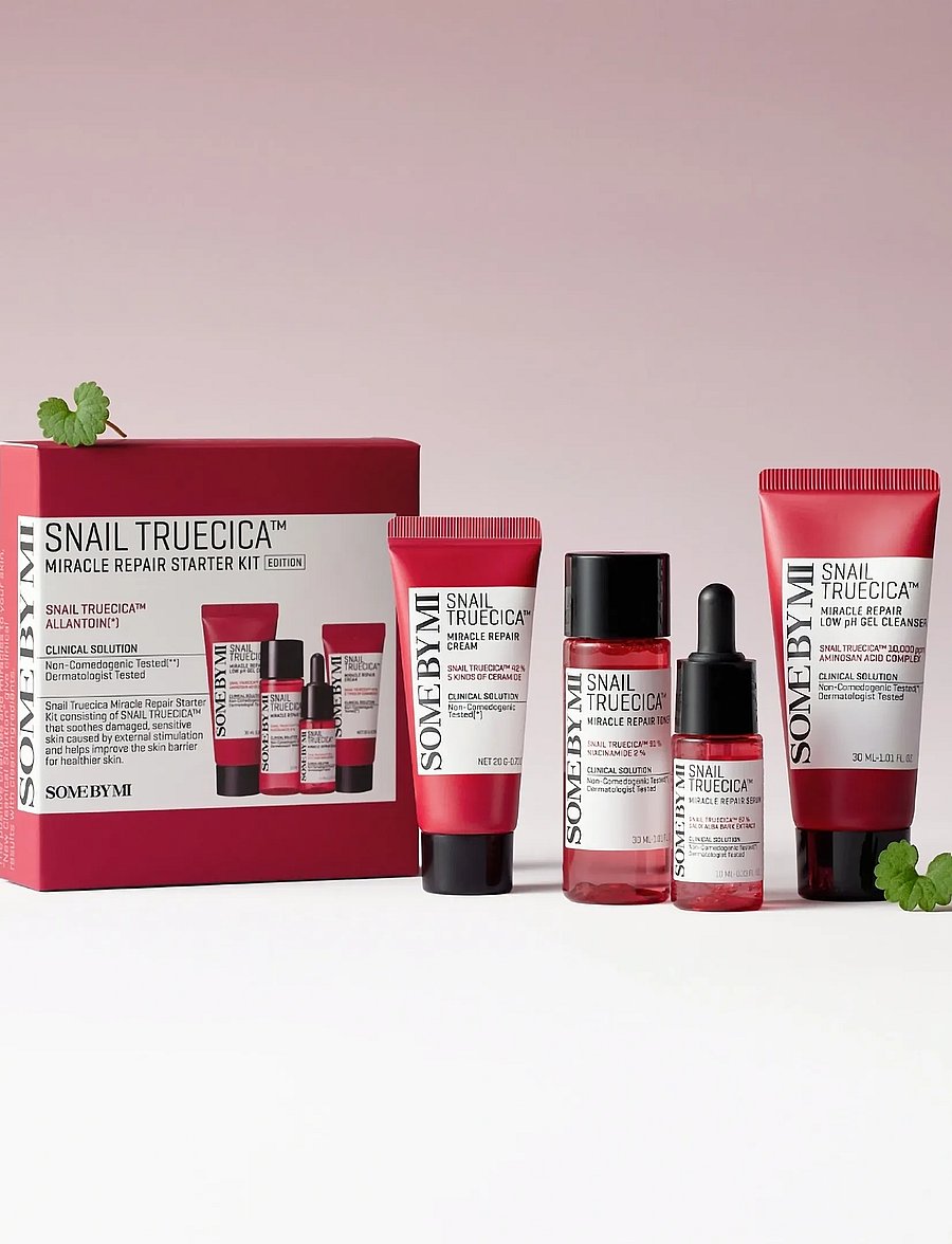 Some by Mi - Snail Truecica Miracle Repair Starter Kit - clear - 3