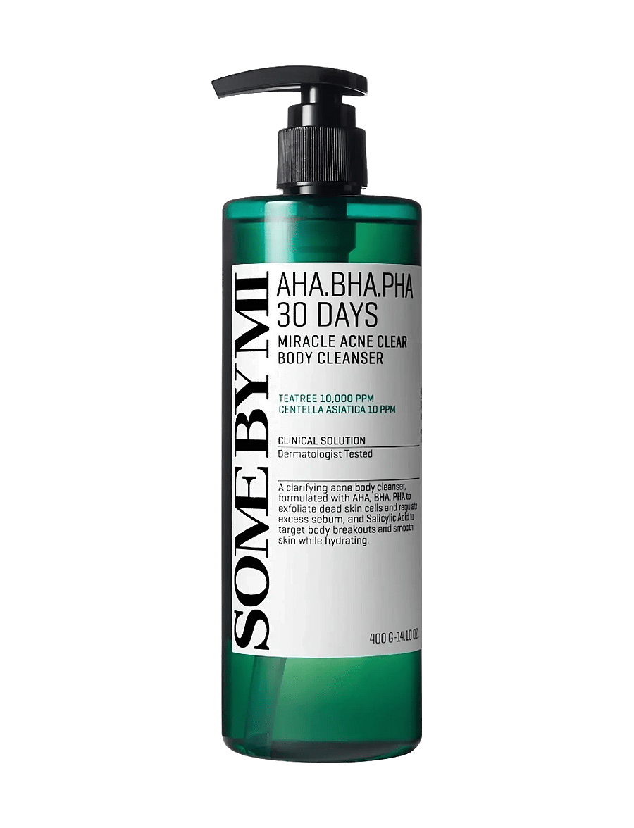 Some by Mi - AHA BHA PHA 30 Days Miracle Acne Clear Body Cleanser - dusjsåpe og dusjolje - clear - 1
