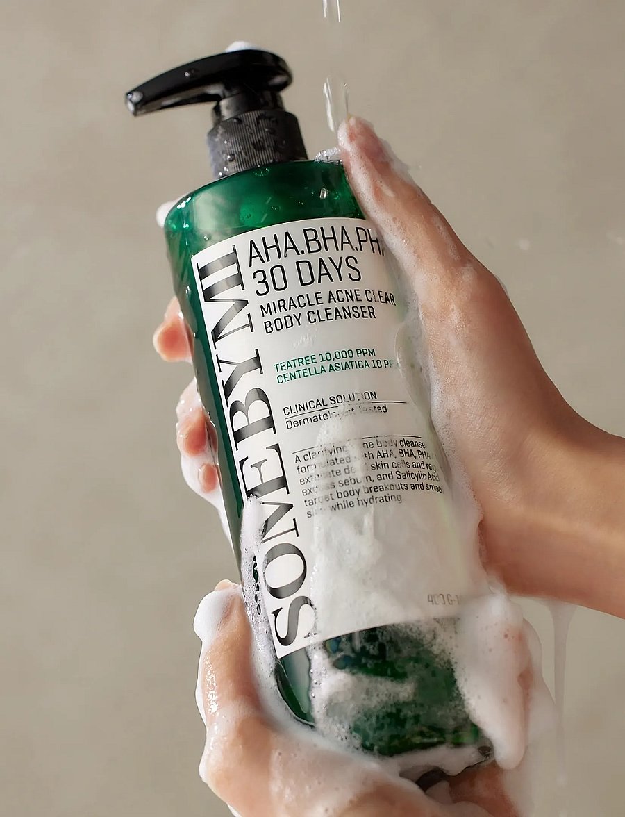 Some by Mi - AHA BHA PHA 30 Days Miracle Acne Clear Body Cleanser - dusjsåpe og dusjolje - clear - 0