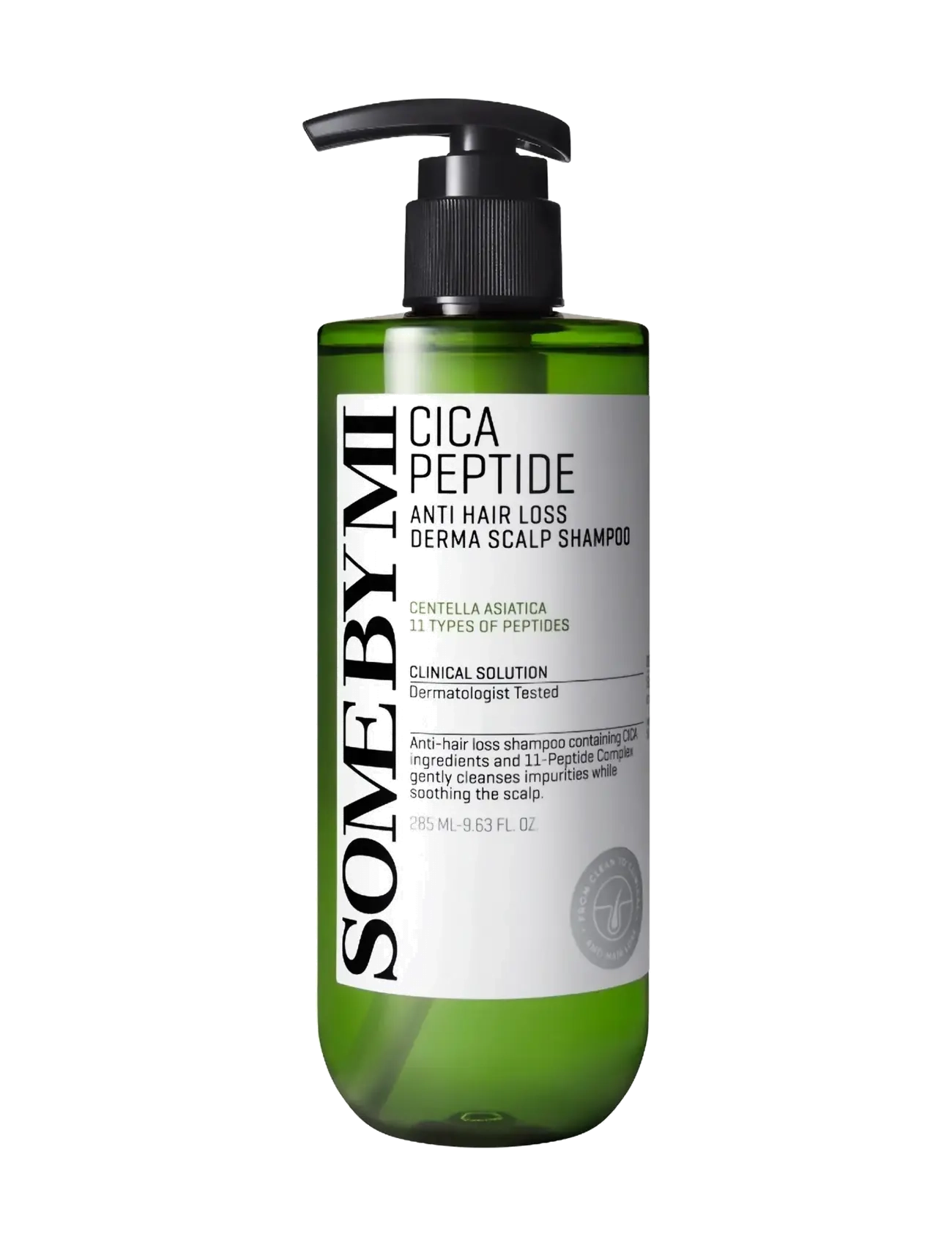 Some by Mi Cica Peptide Anti Hair Loss Derma Scalp Shampoo, Hårtab, Nude, Str: 285 ML